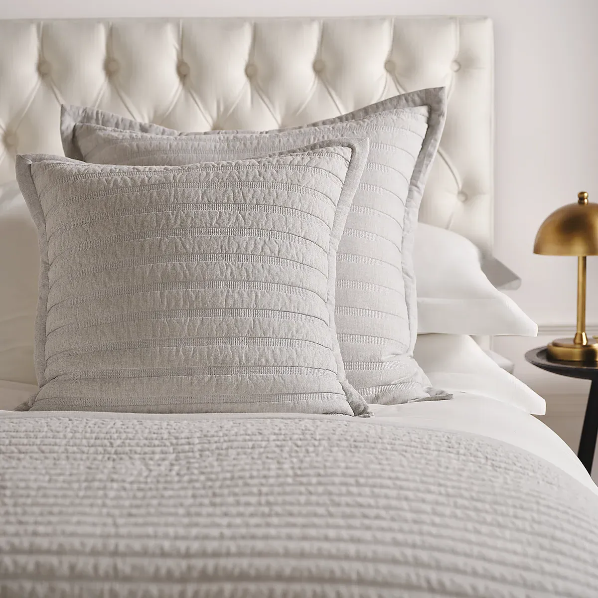 Lyle Cushion - Grey Marl, Cotton product
