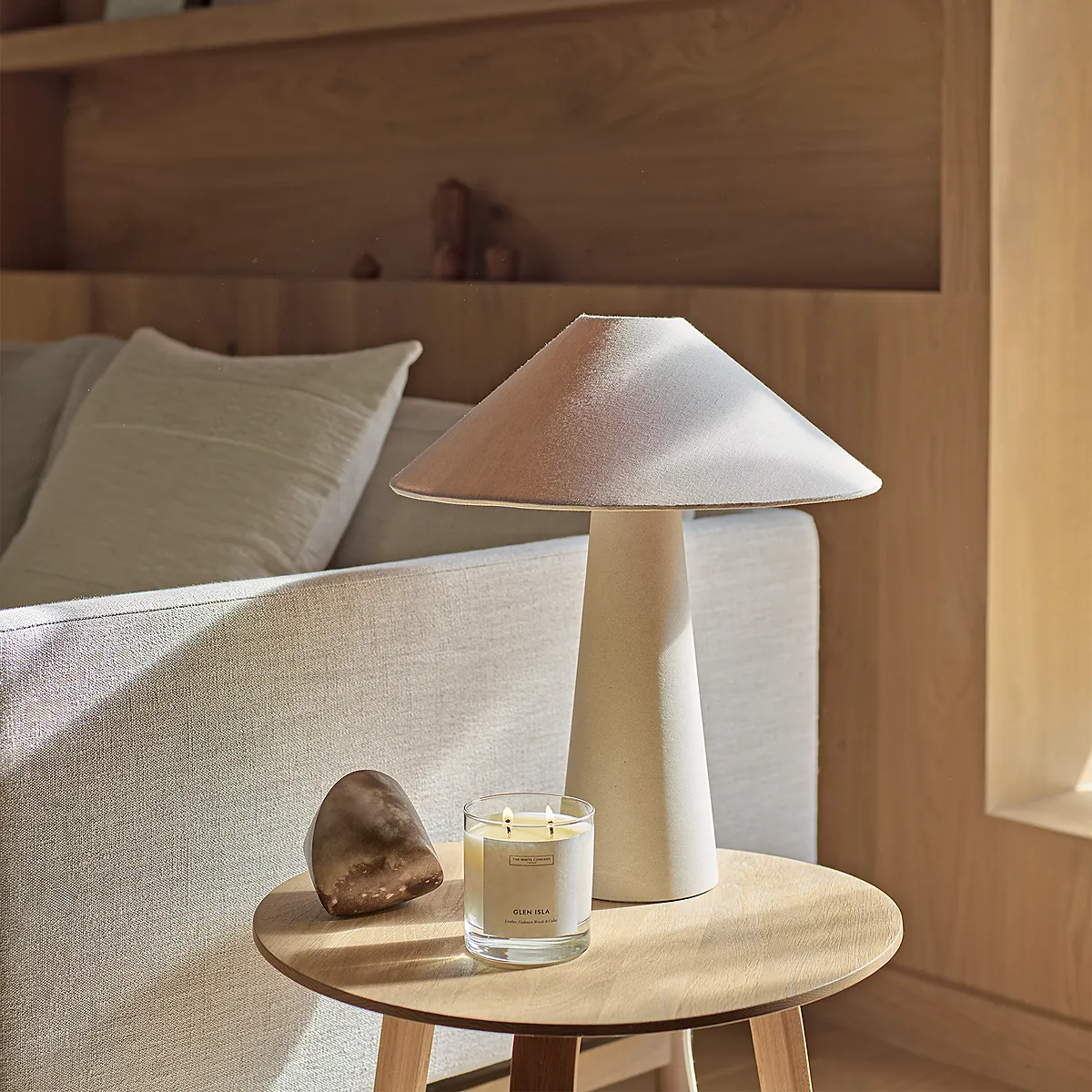 Malton Table Lamp - Natural, Sandstone product