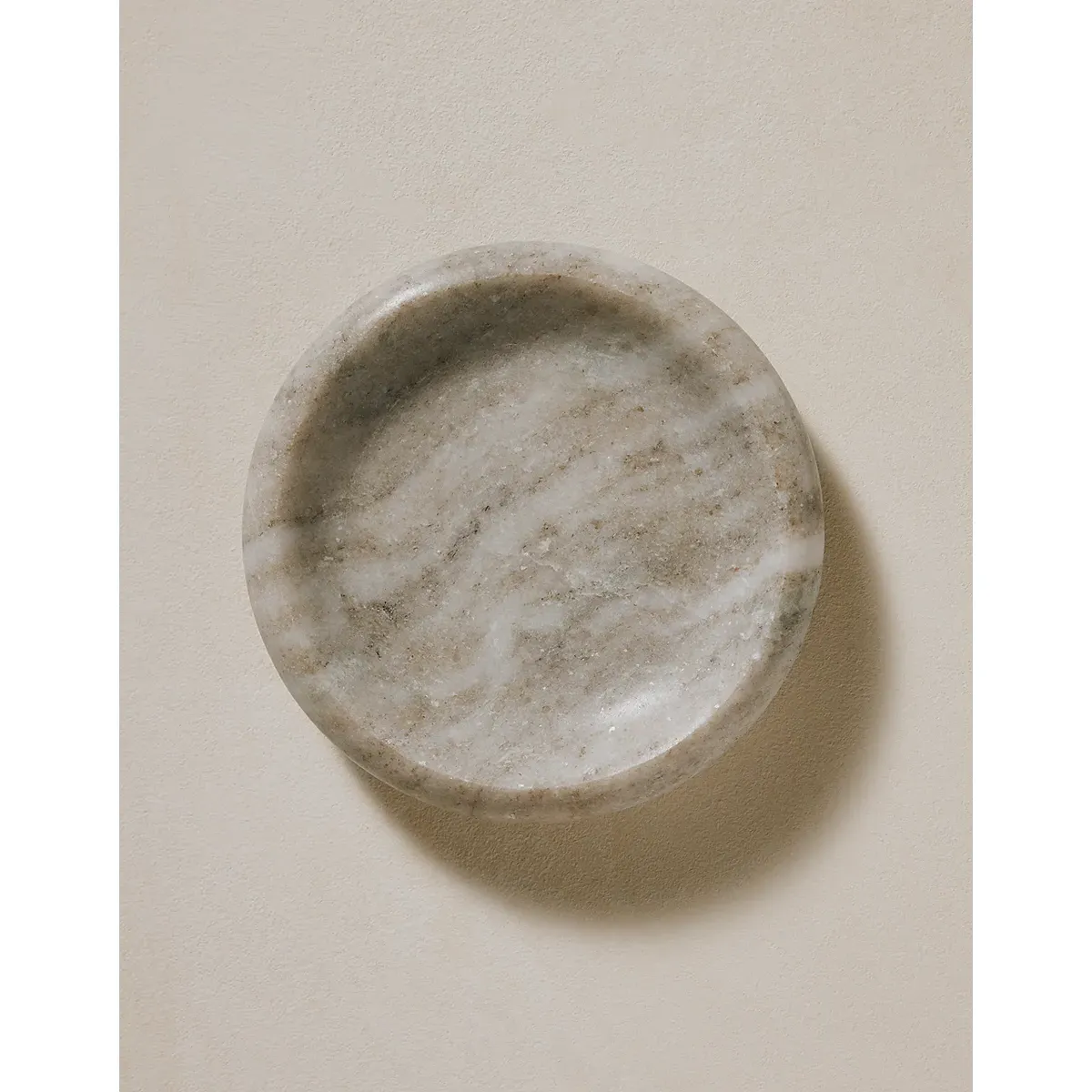 Marlow Marble Trinket Dish - Natural Stone alternate view