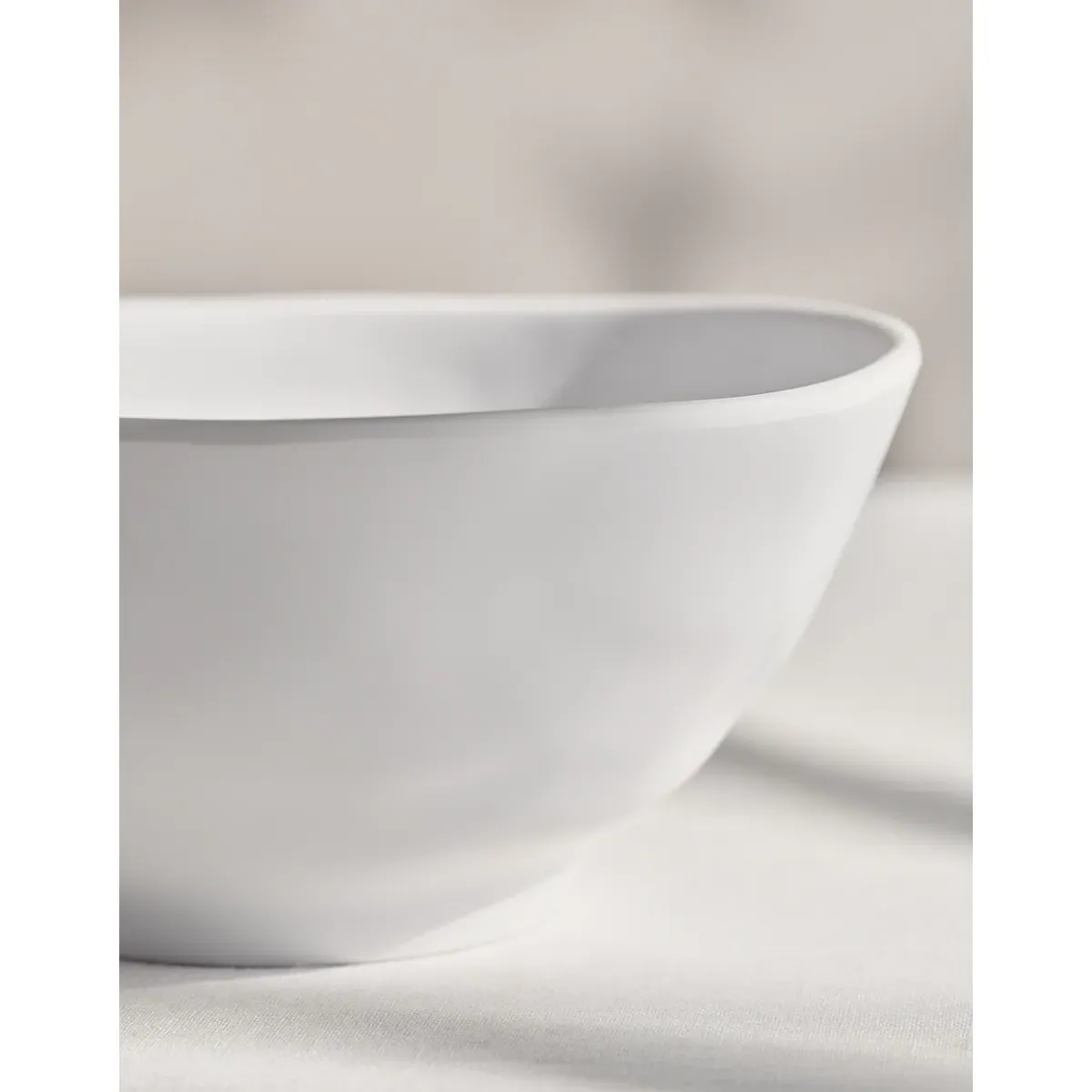 Melamine Bowl - White alternate view