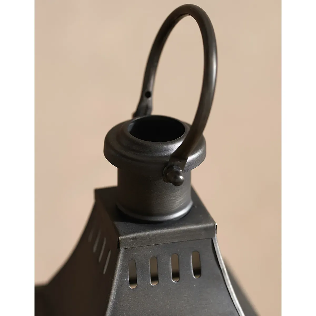 Naunton Lantern - Clear, Steel alternate view