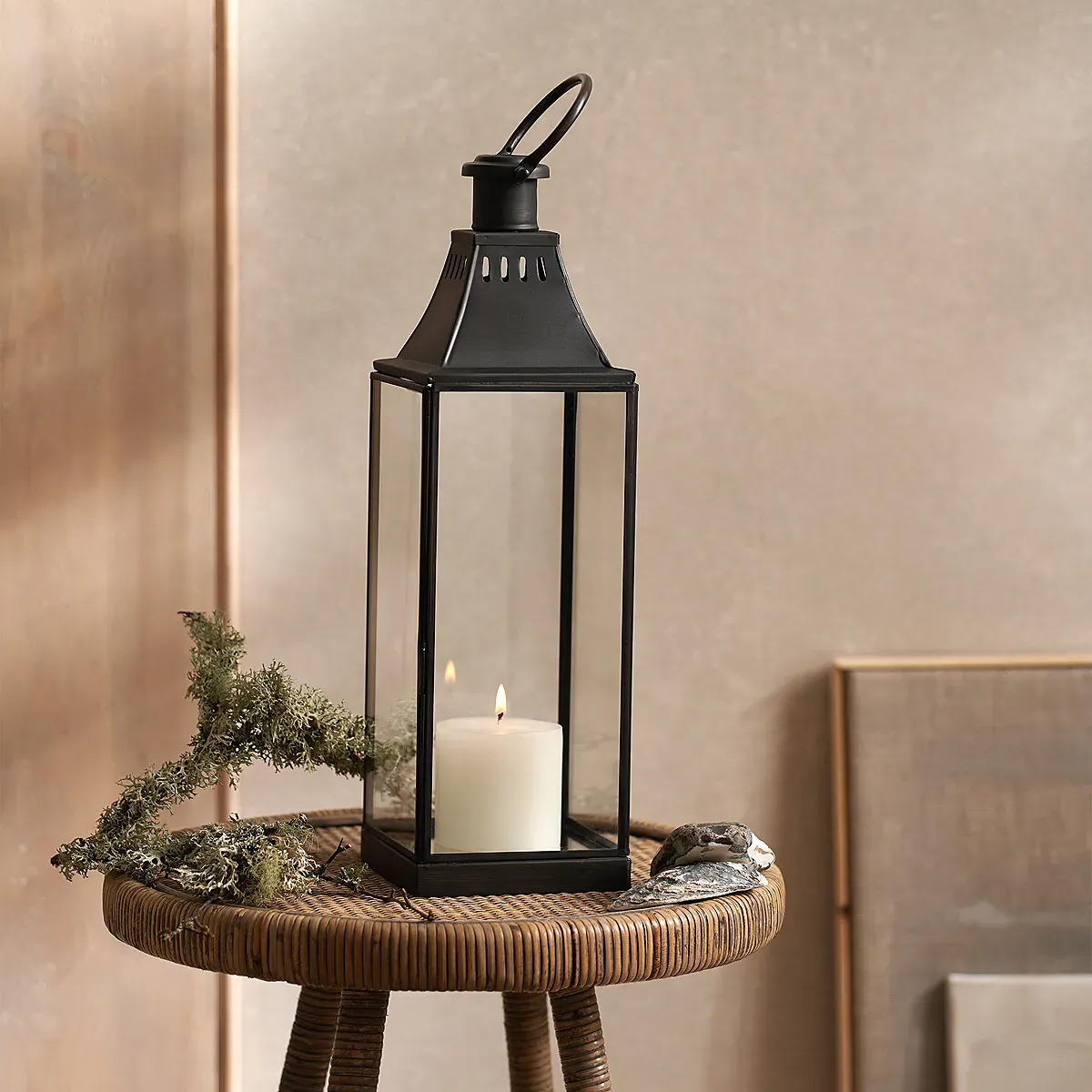 Naunton Lantern - Clear, Steel product