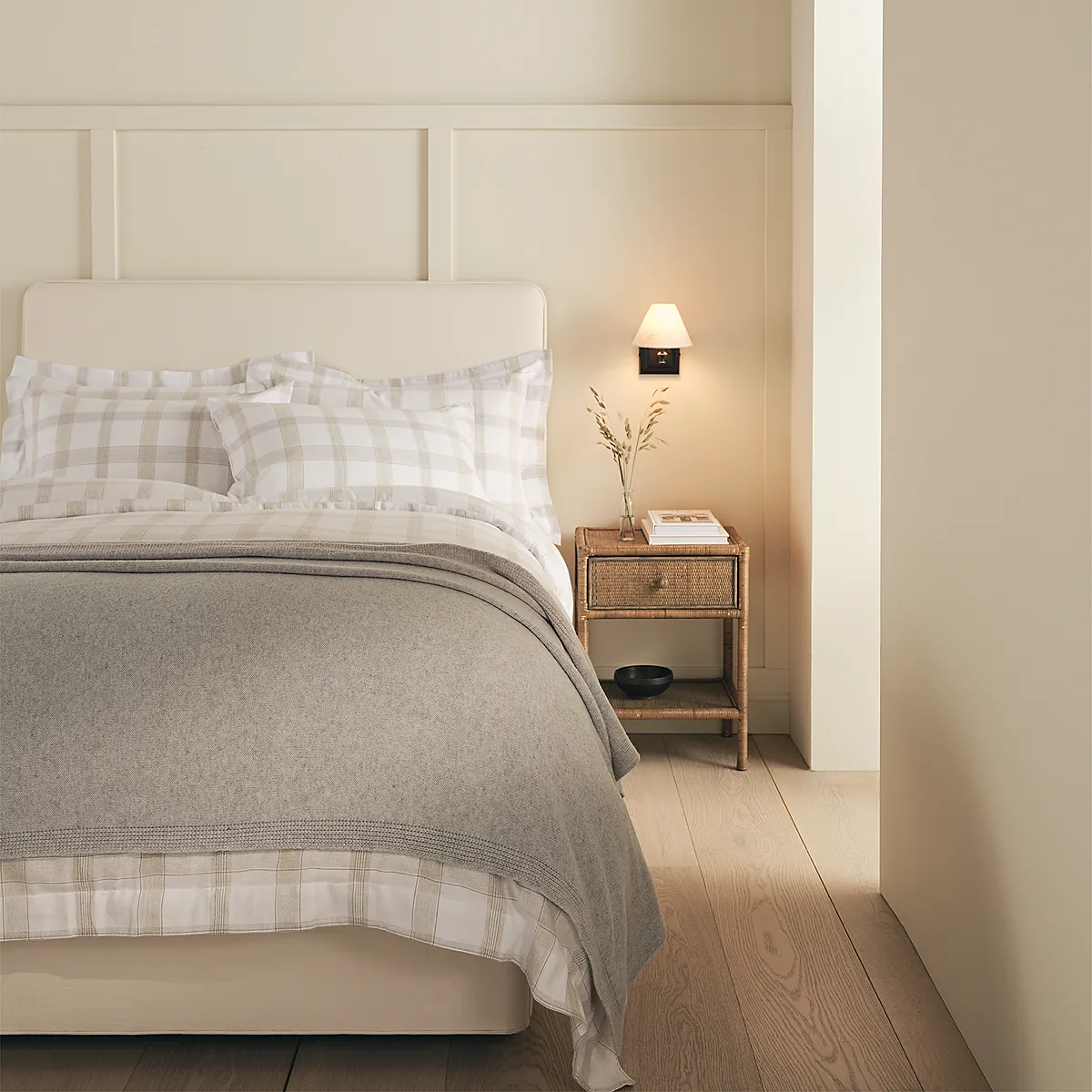 Oslo Pure Wool Throw - Grey Marl product