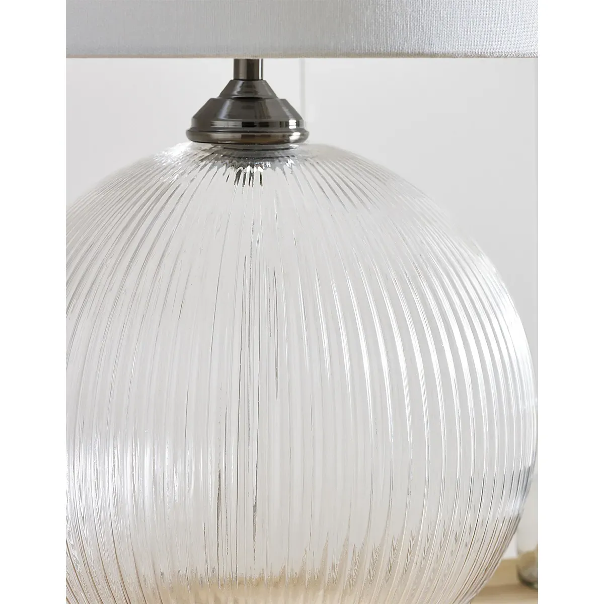 Overton Table Lamp - Clear, Glass alternate view