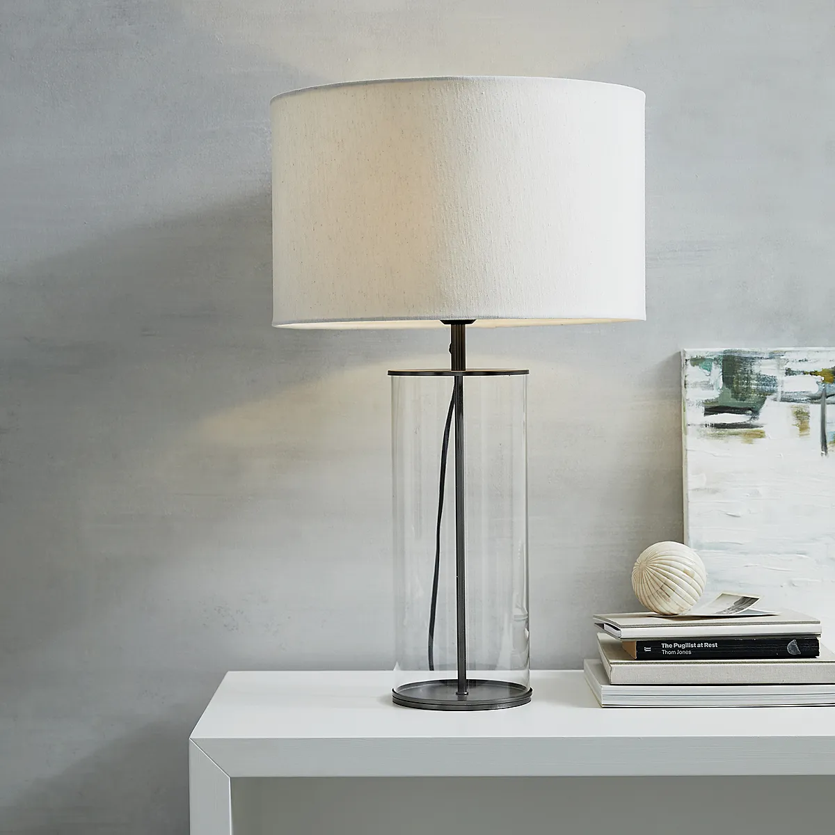 Pimlico Table Lamp - Black, Glass product