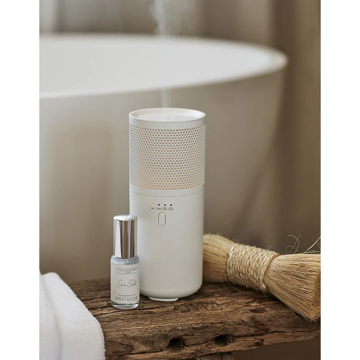 Portable Rechargeable Electronic Diffuser - White alternate view