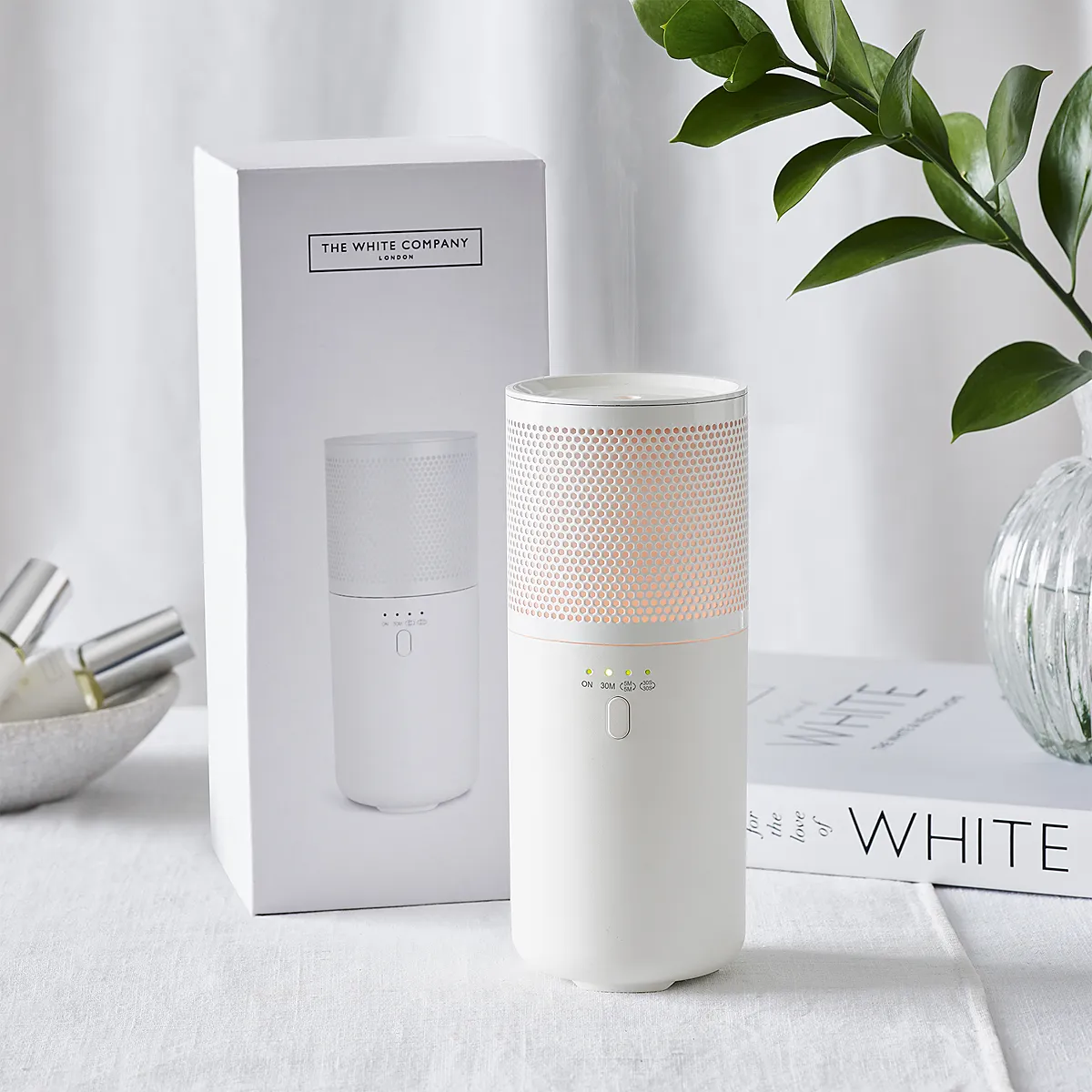 Portable Rechargeable Electronic Diffuser - White product