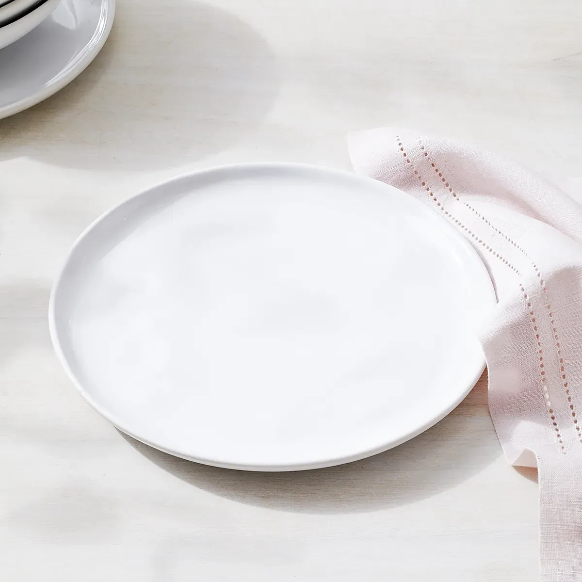 Portobello Side Plate - White, Stoneware product