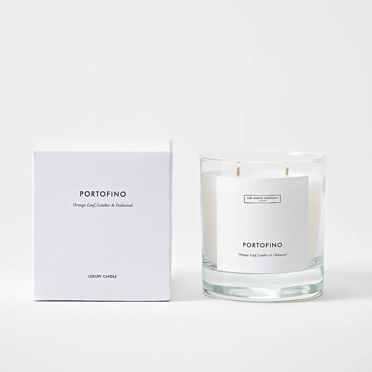 Portofino 2-Wick Candle - Natural Wax product