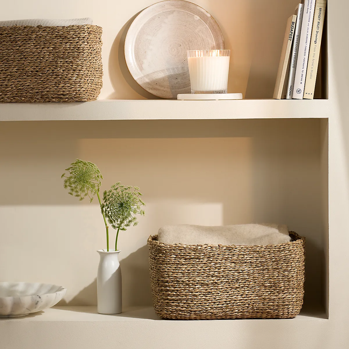 Rectangular Storage Basket - Natural, Seagrass product