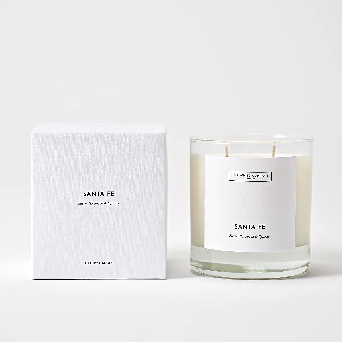 Santa Fe Luxury 2-Wick Candle - Natural Wax product