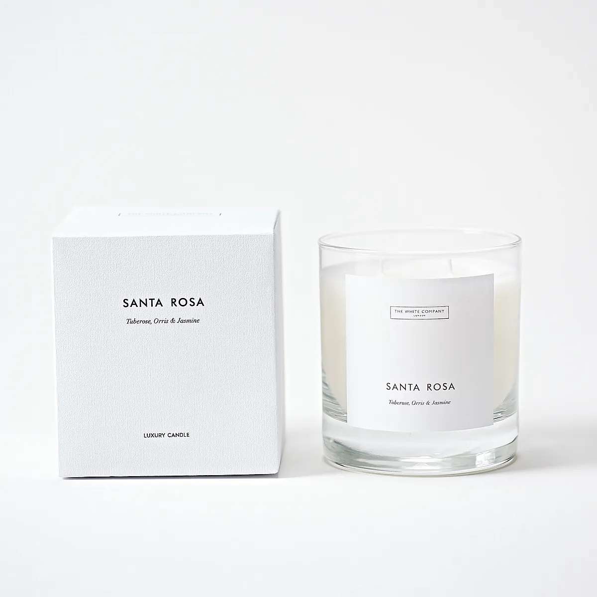 Santa Rosa Luxury 2-Wick Candle - Natural Wax product