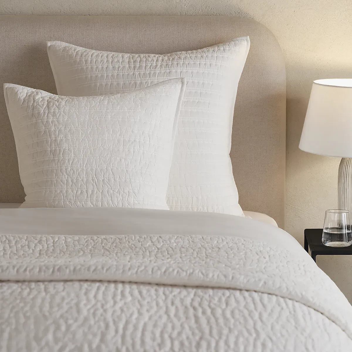 Seville Cushion - White, Cotton product