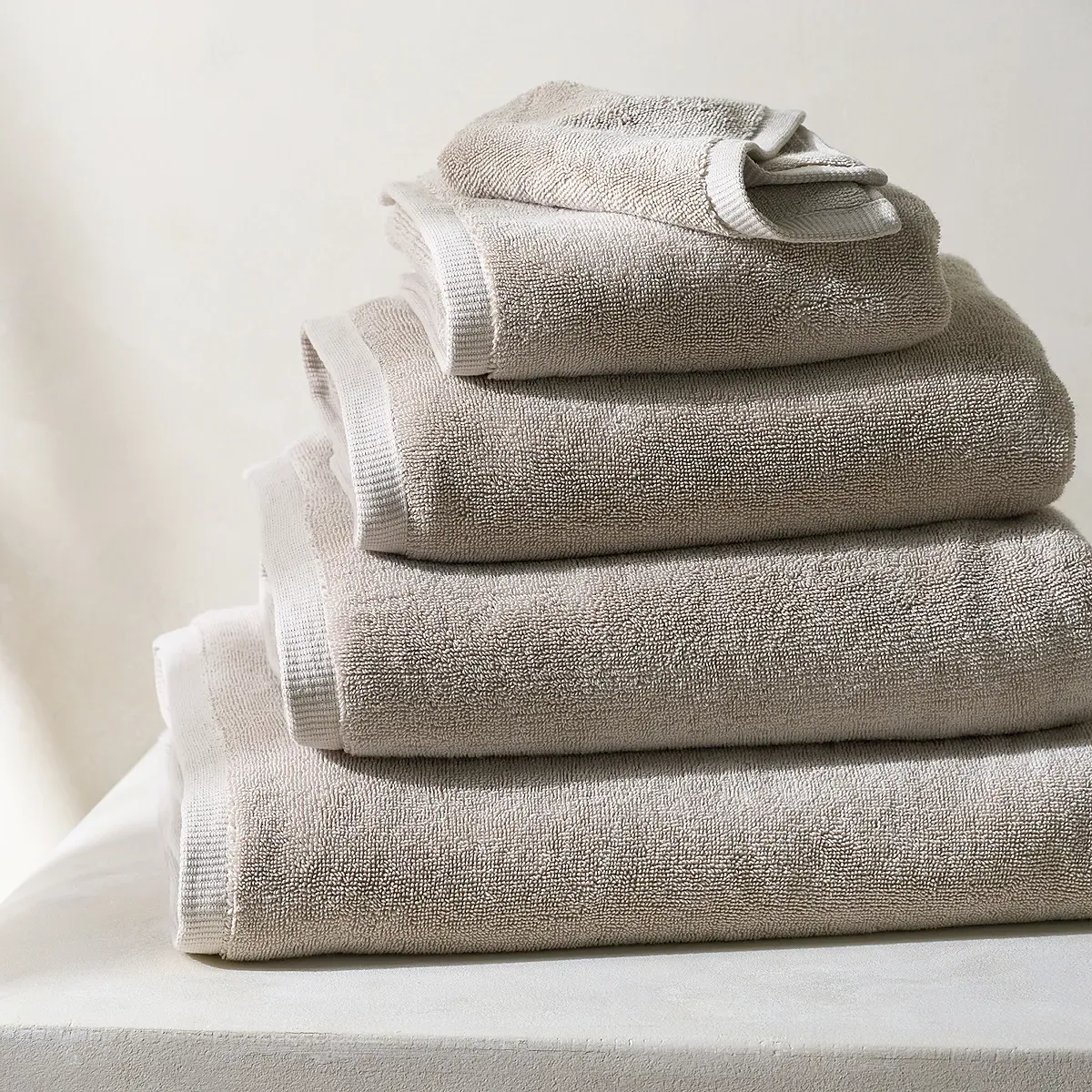Spa Turkish Organic Cotton Towel - Oatmeal product