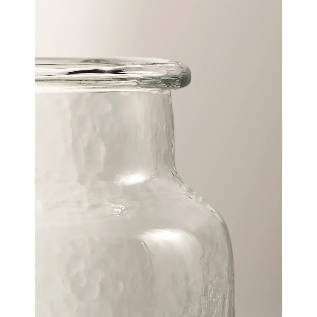 Stowell Vase - Clear, Soda-Lime Glass alternate view