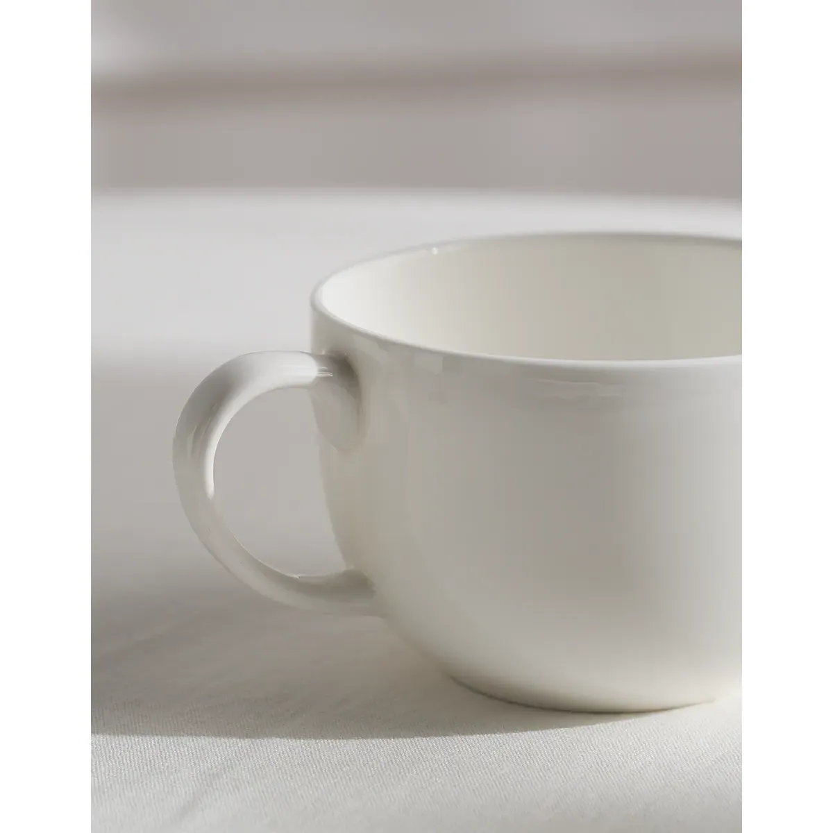 Symons Bone China Coffee Mug - White alternate view