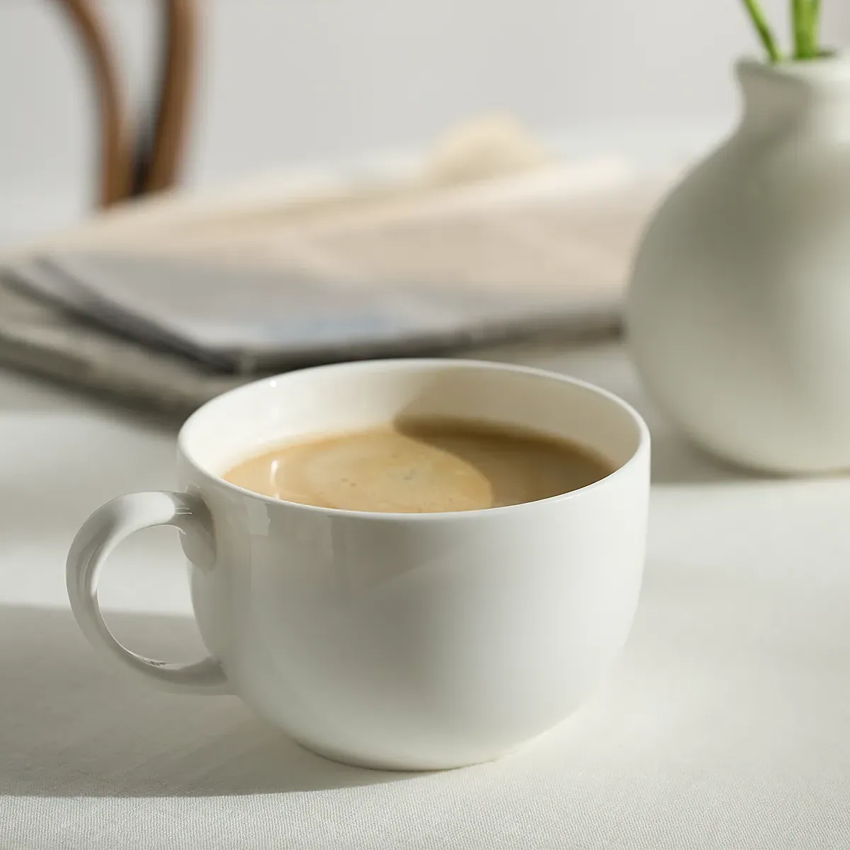 Symons Bone China Coffee Mug - White product