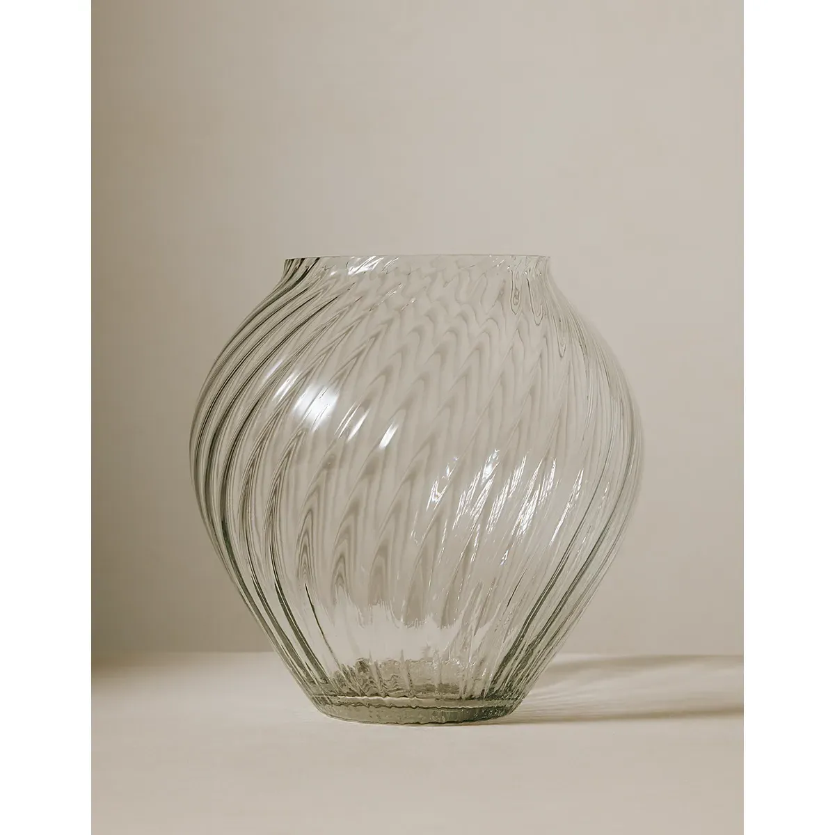 Tetbury Decorative Vase - Clear, Soda-Lime Glass alternate view