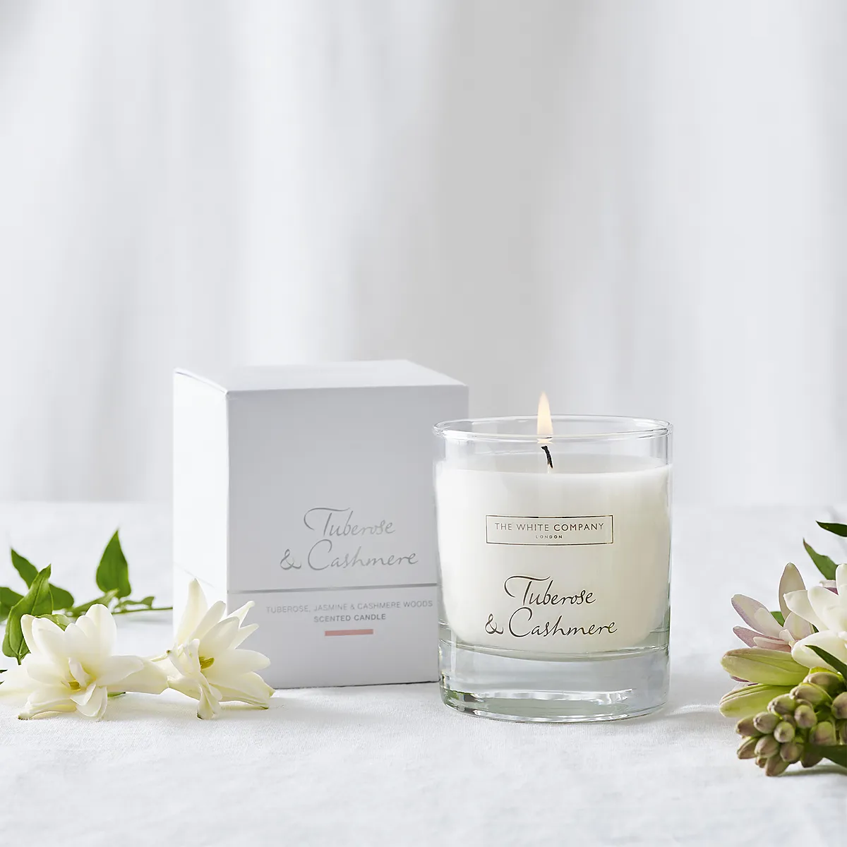 Tuberose & Cashmere Signature Scented Candle product