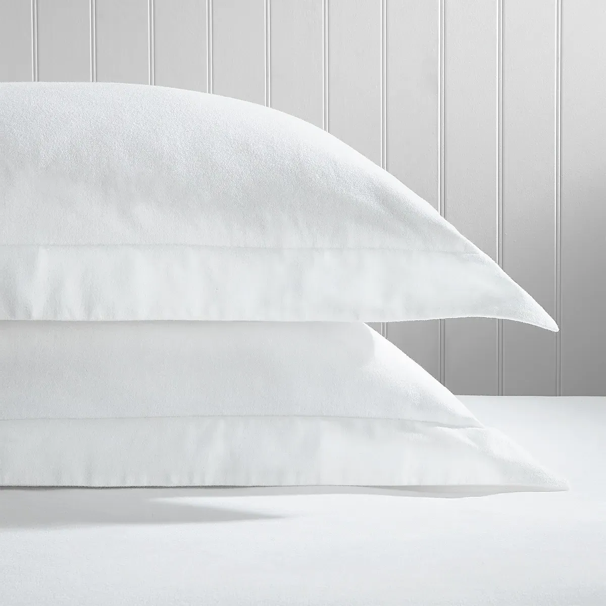 Velvet Touch Brushed Cotton Oxford Pillowcase - White product