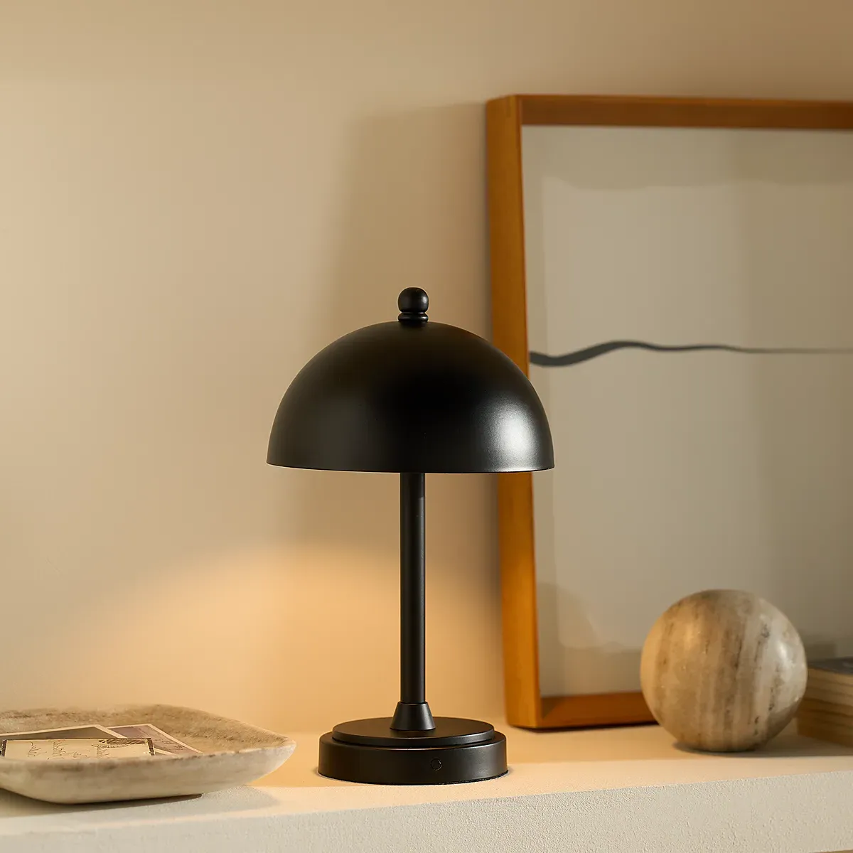 Wanstead Portable Table Lamp - Black, Iron product
