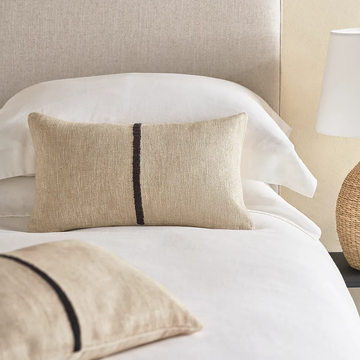 Whitton Cushion - Natural, Linen-Cotton Blend product
