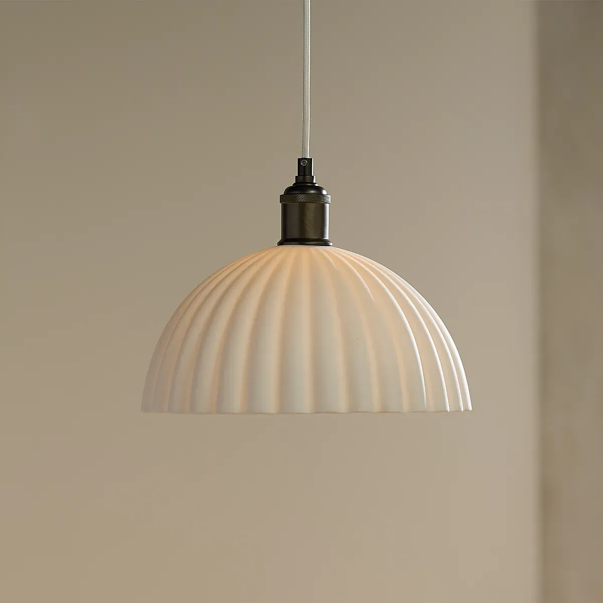 Wimbledon Porcelain Pendant Light - White product