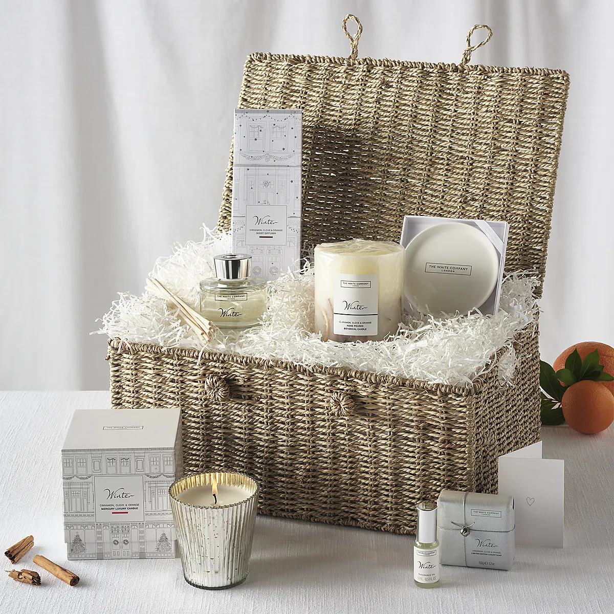 Winter Icons Hamper with Candle, Diffuser & Hand Care Set product