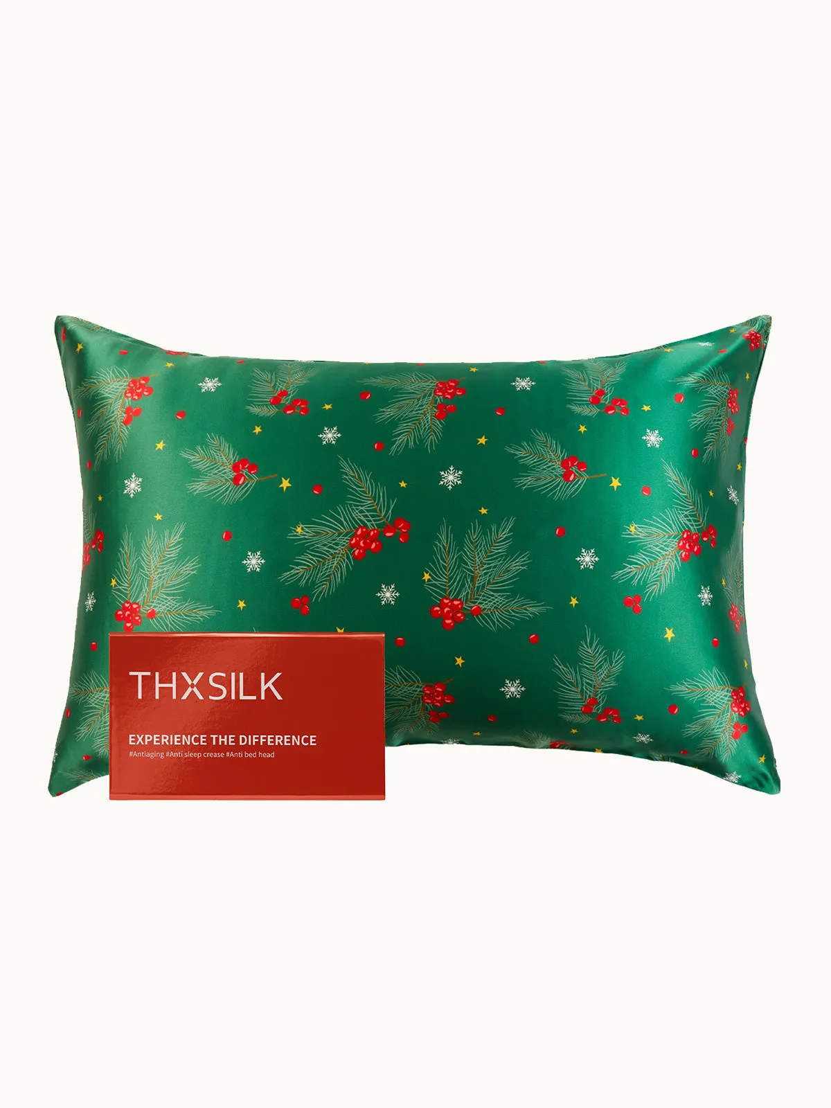 Christmas 22 Momme Silk Pillowcase - Mulberry Silk product