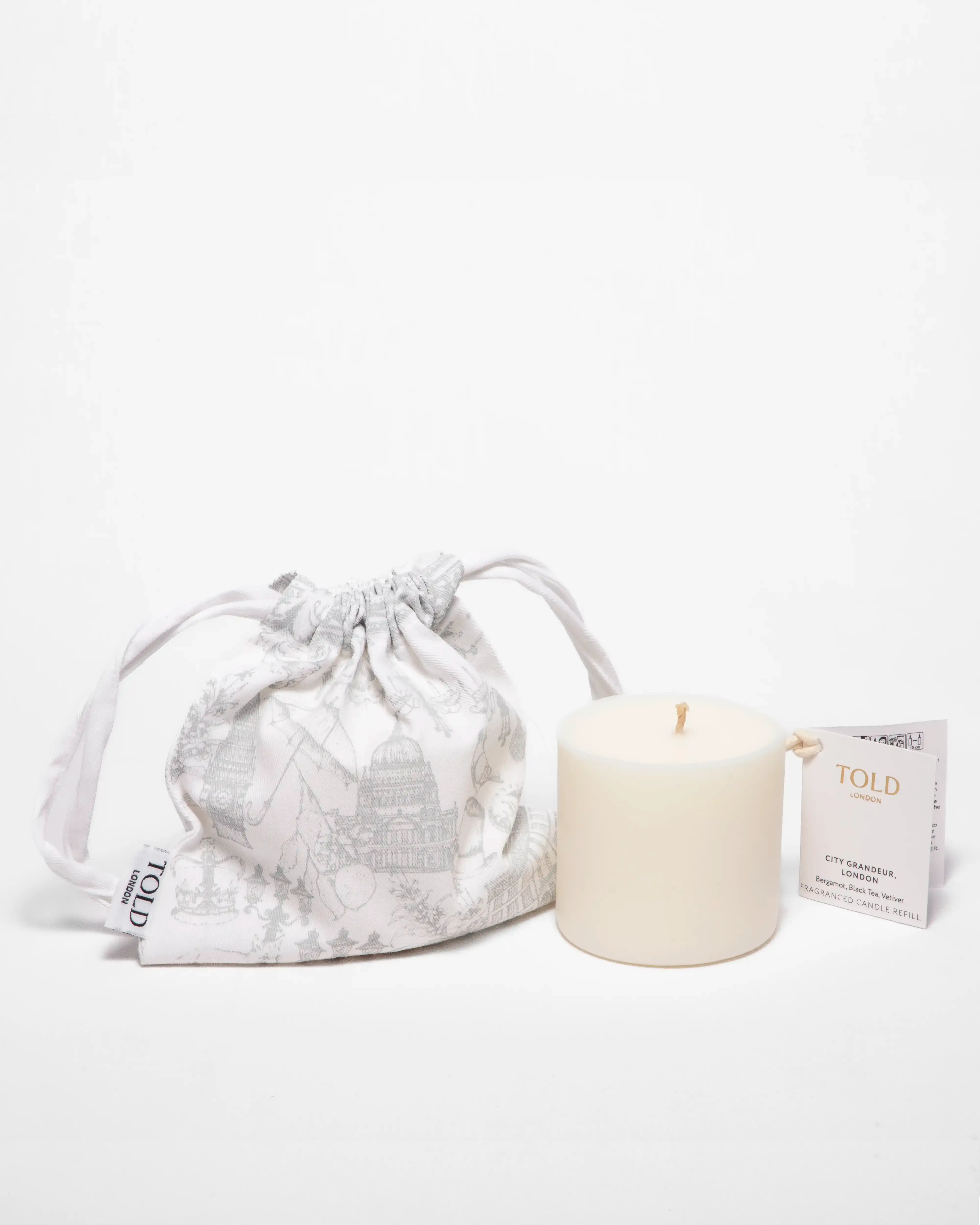 City Grandeur London Candle Refill 300g