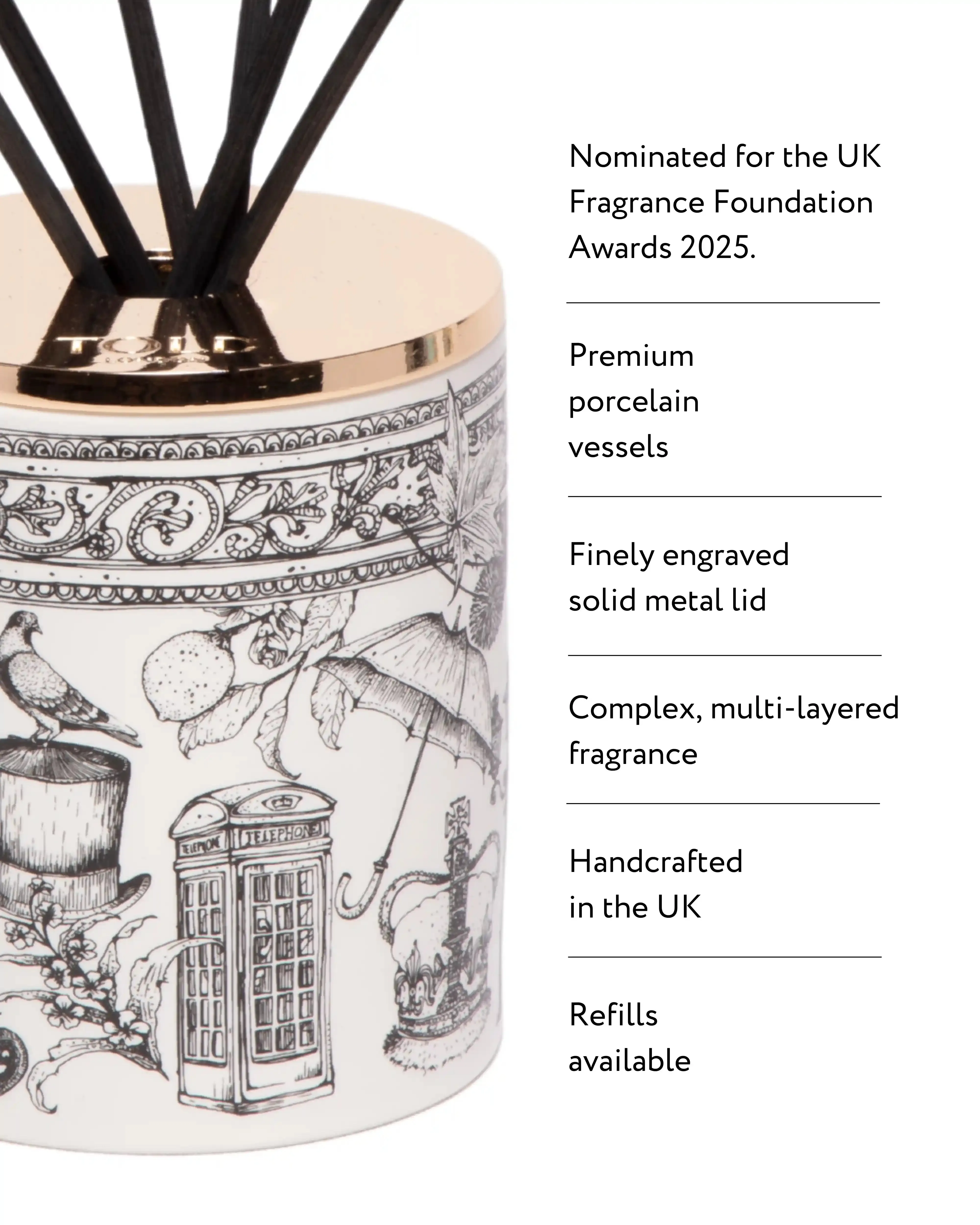 City Grandeur London Diffuser 200ml