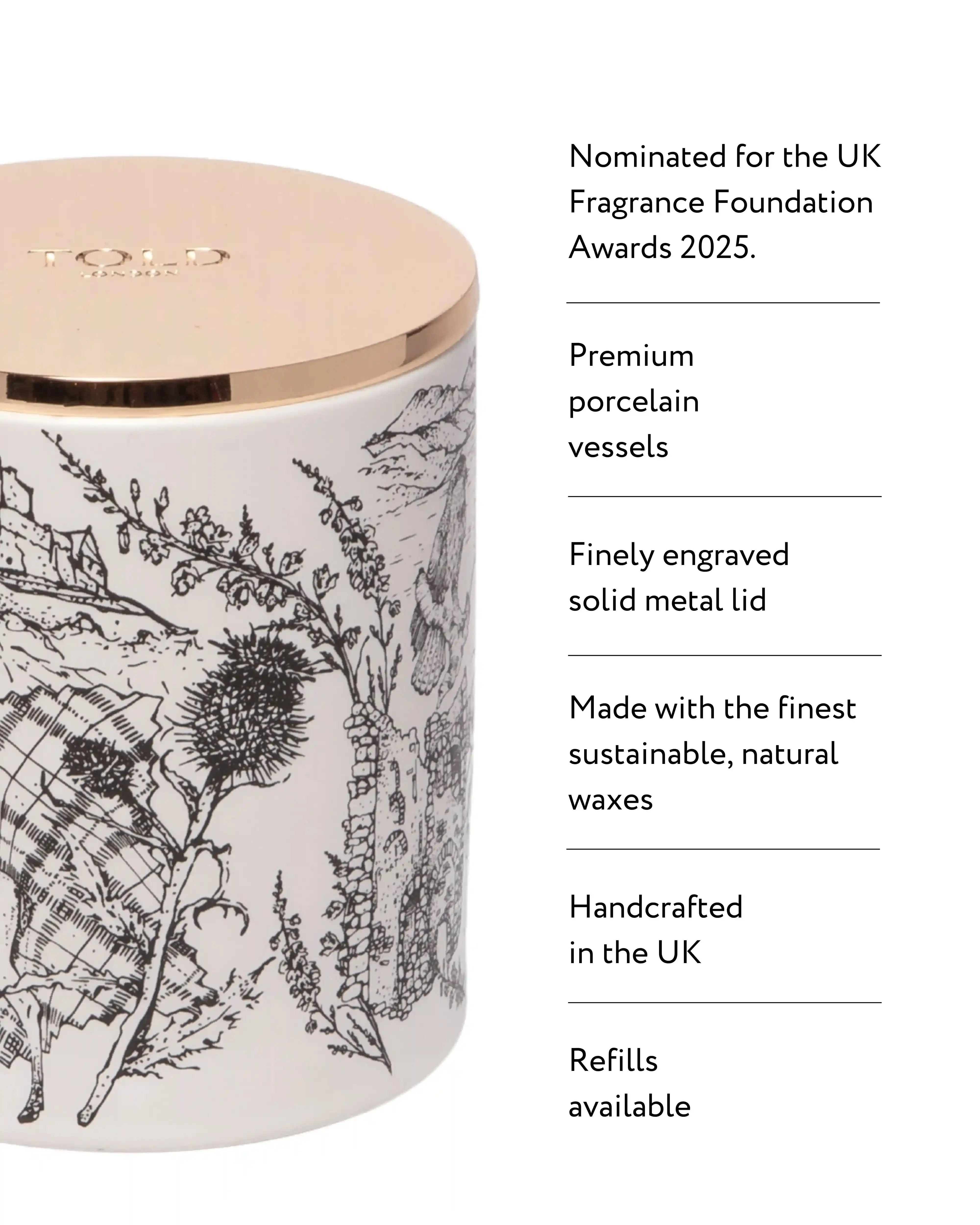 Highland Retreat Scotland Candle - 300g