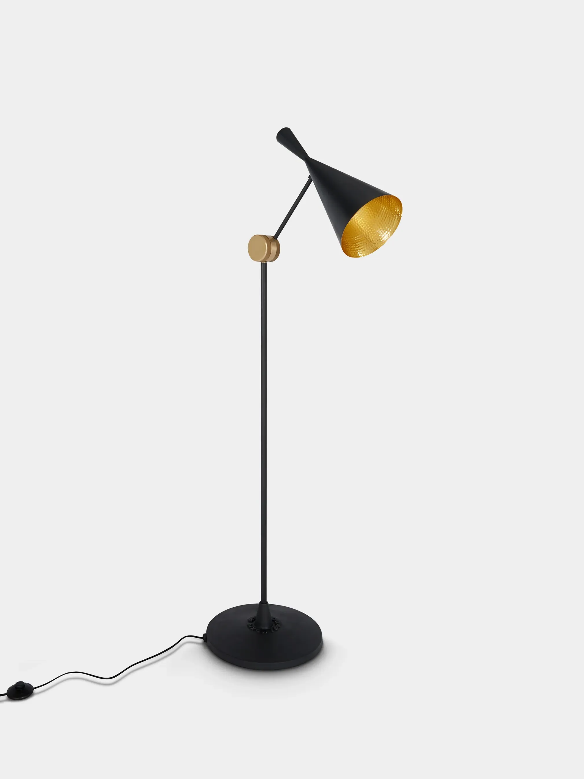 Beat Floor Light - Brass by Tom Dixon