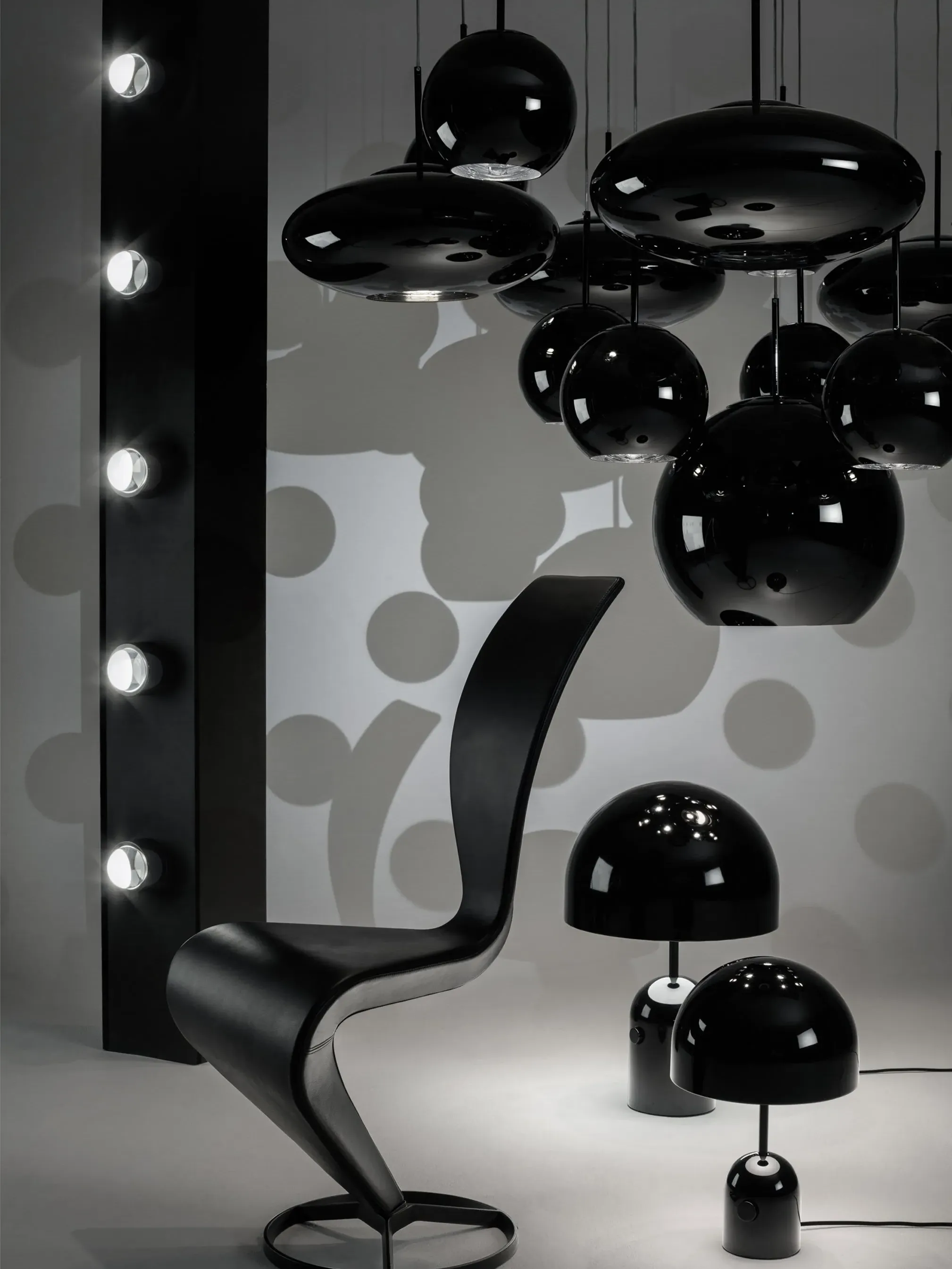 Bell Table Light - Plated Pressed Steel product