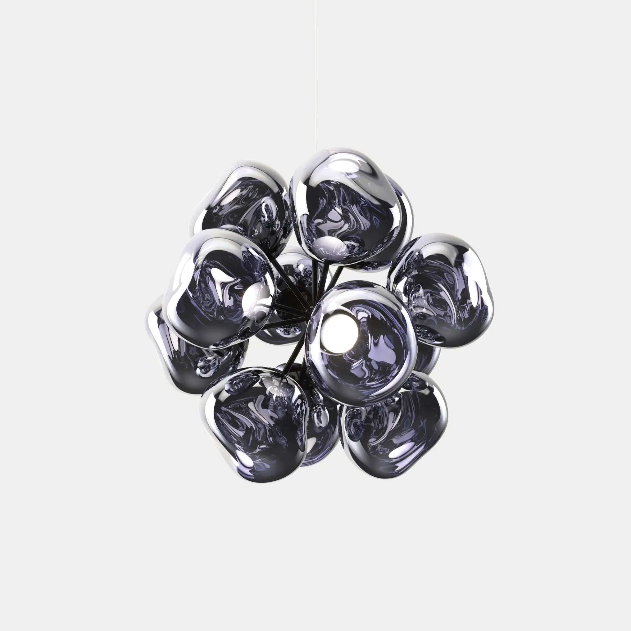 Melt Burst Chandelier - 12 Shade, LED by Tom Dixon