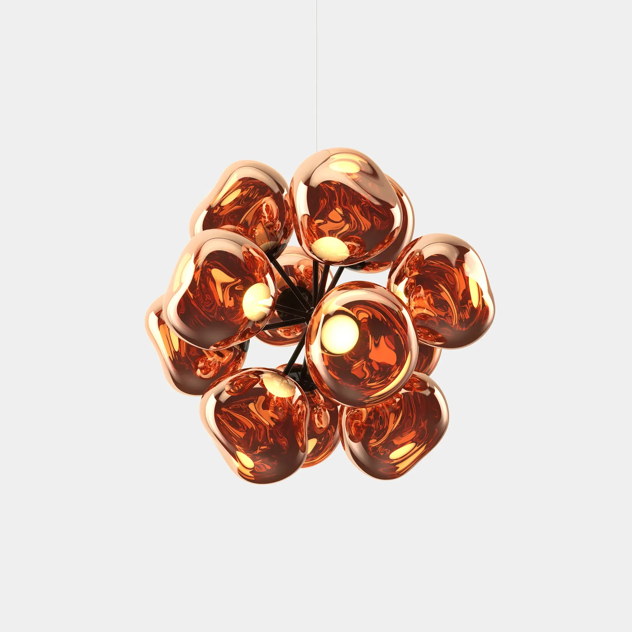 Melt Burst Chandelier - Copper, Polycarbonate product