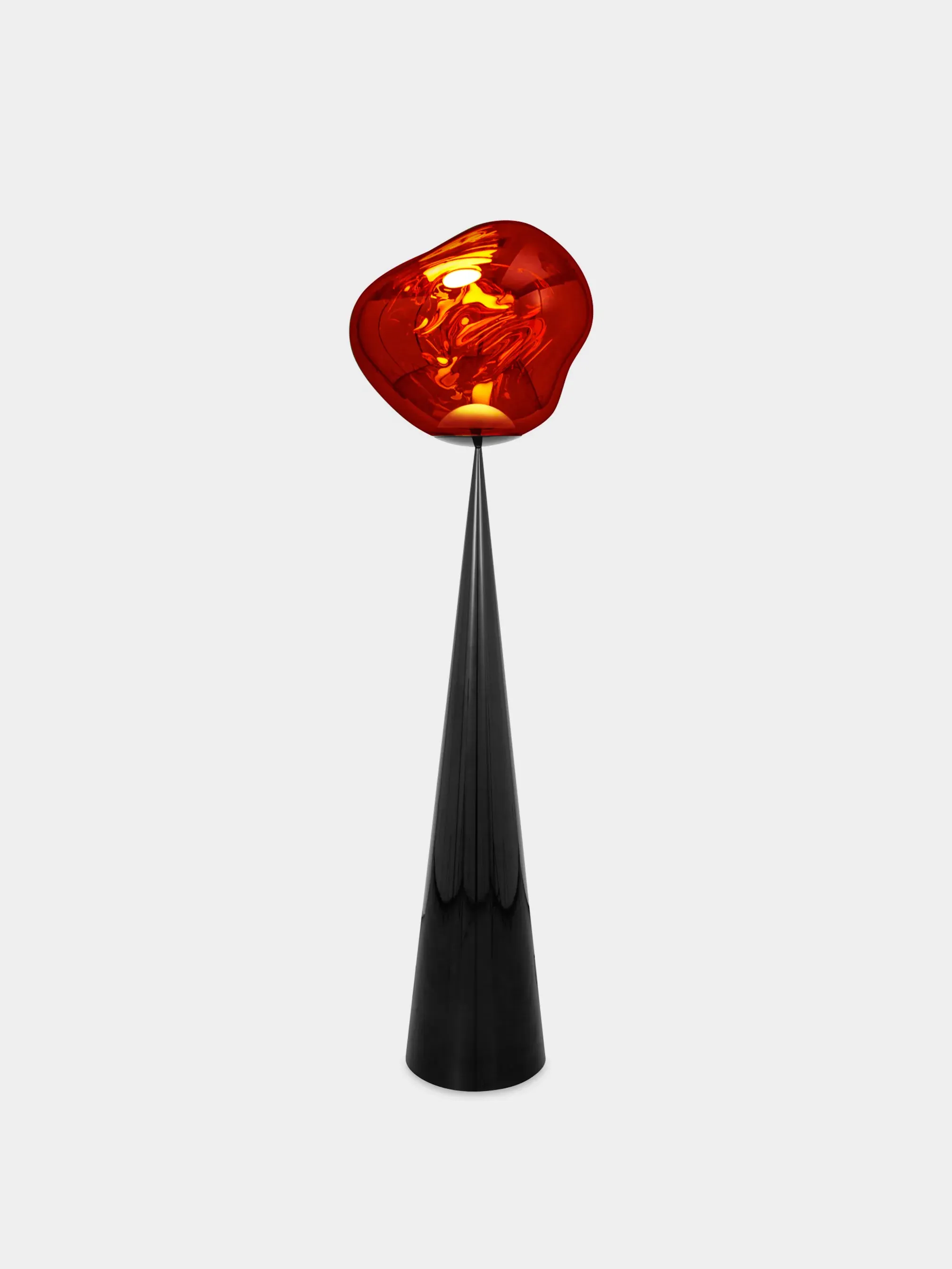 Melt Fat Cone Floor Light by Tom Dixon