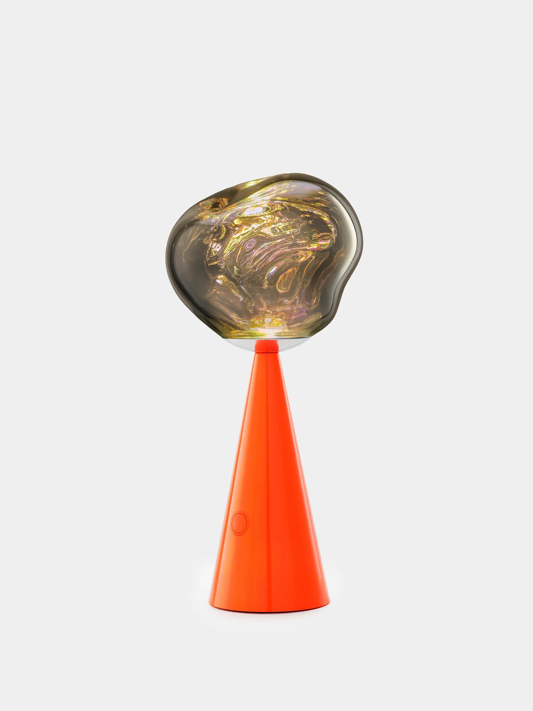 Melt Small Portable Light - Hot-Blown Glass, LED by Tom Dixon