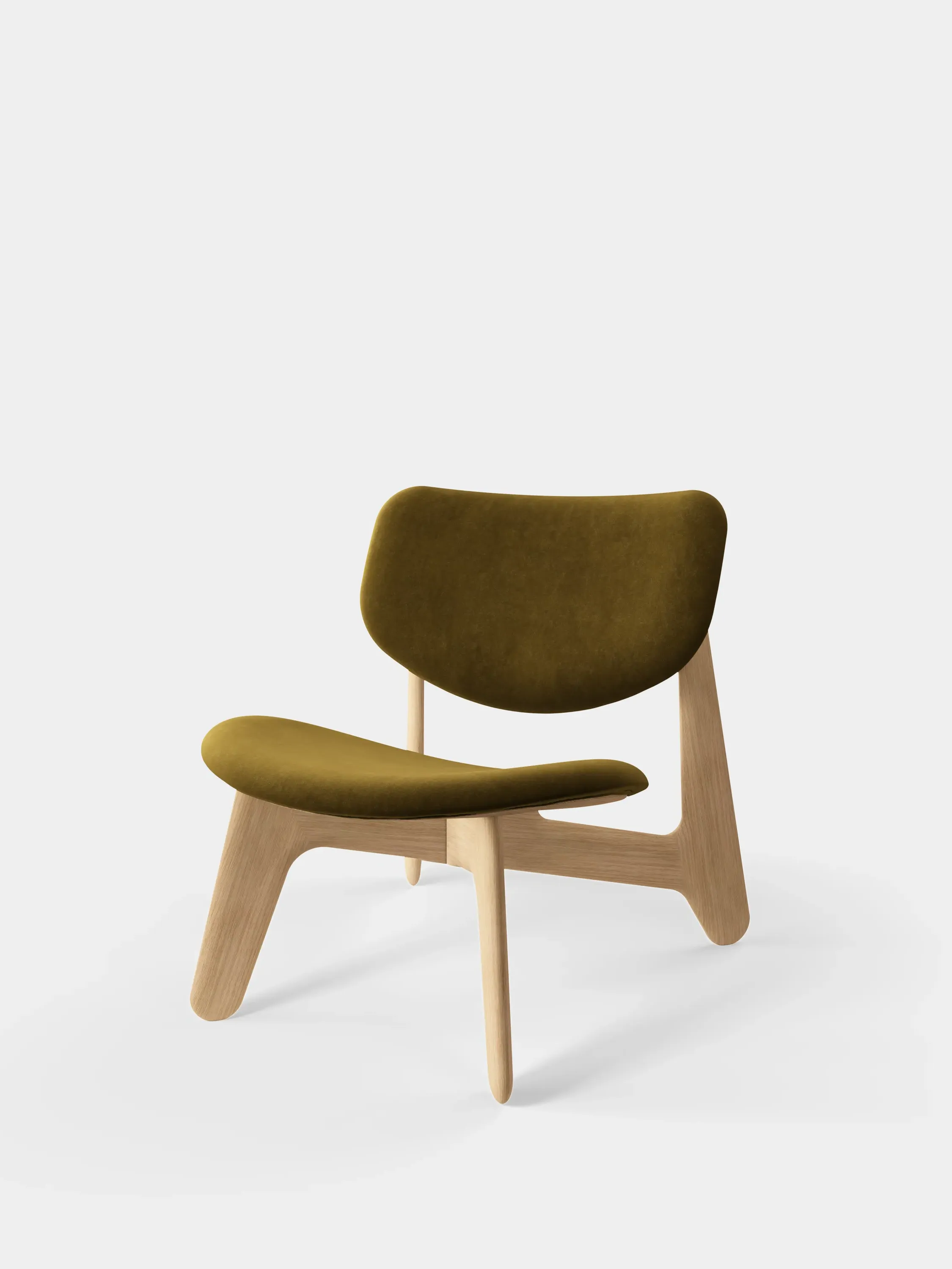 Slab Lounge Chair - Oak by Tom Dixon