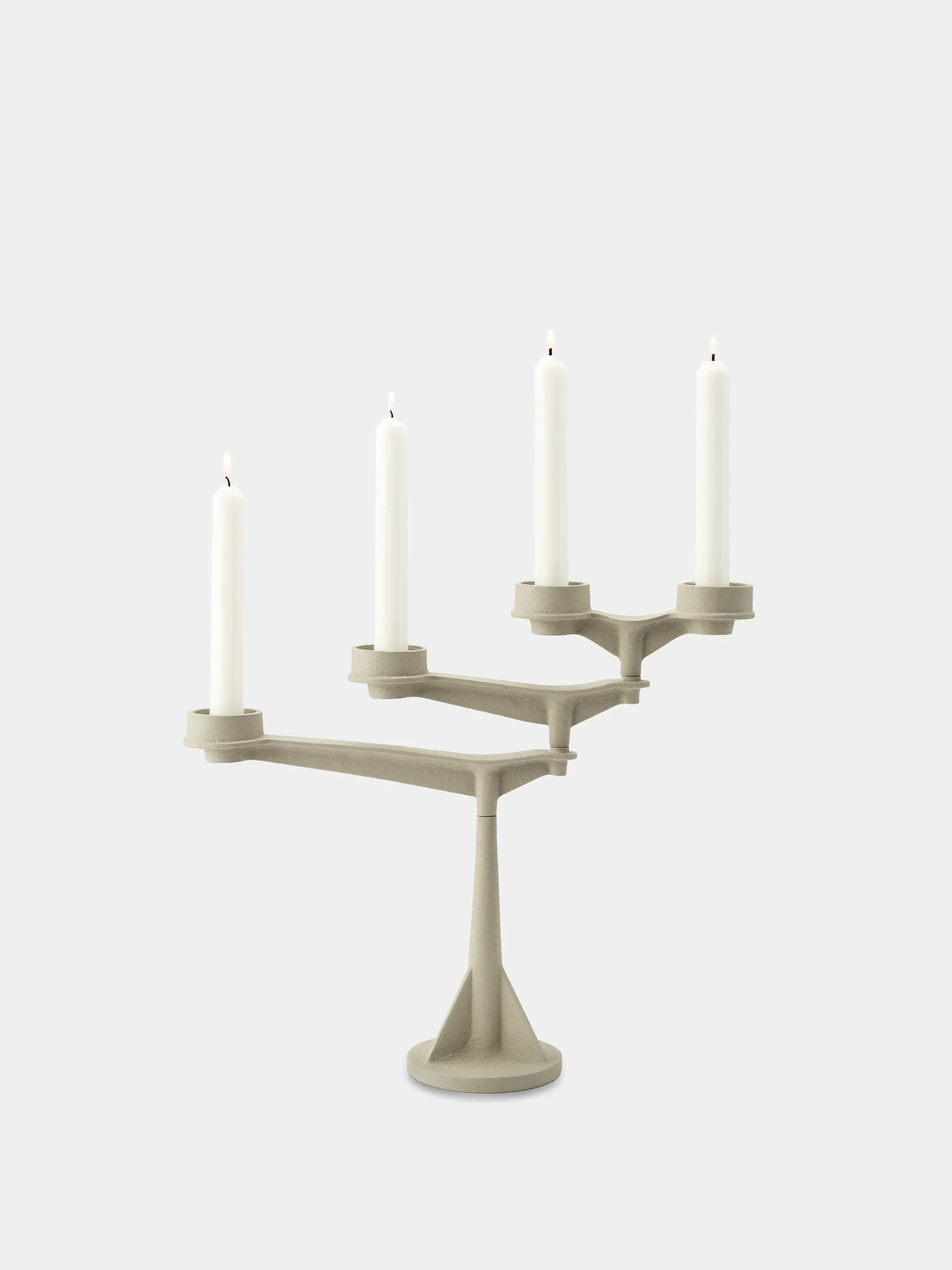 Spin Mini Candelabra - Cast Iron by Tom Dixon