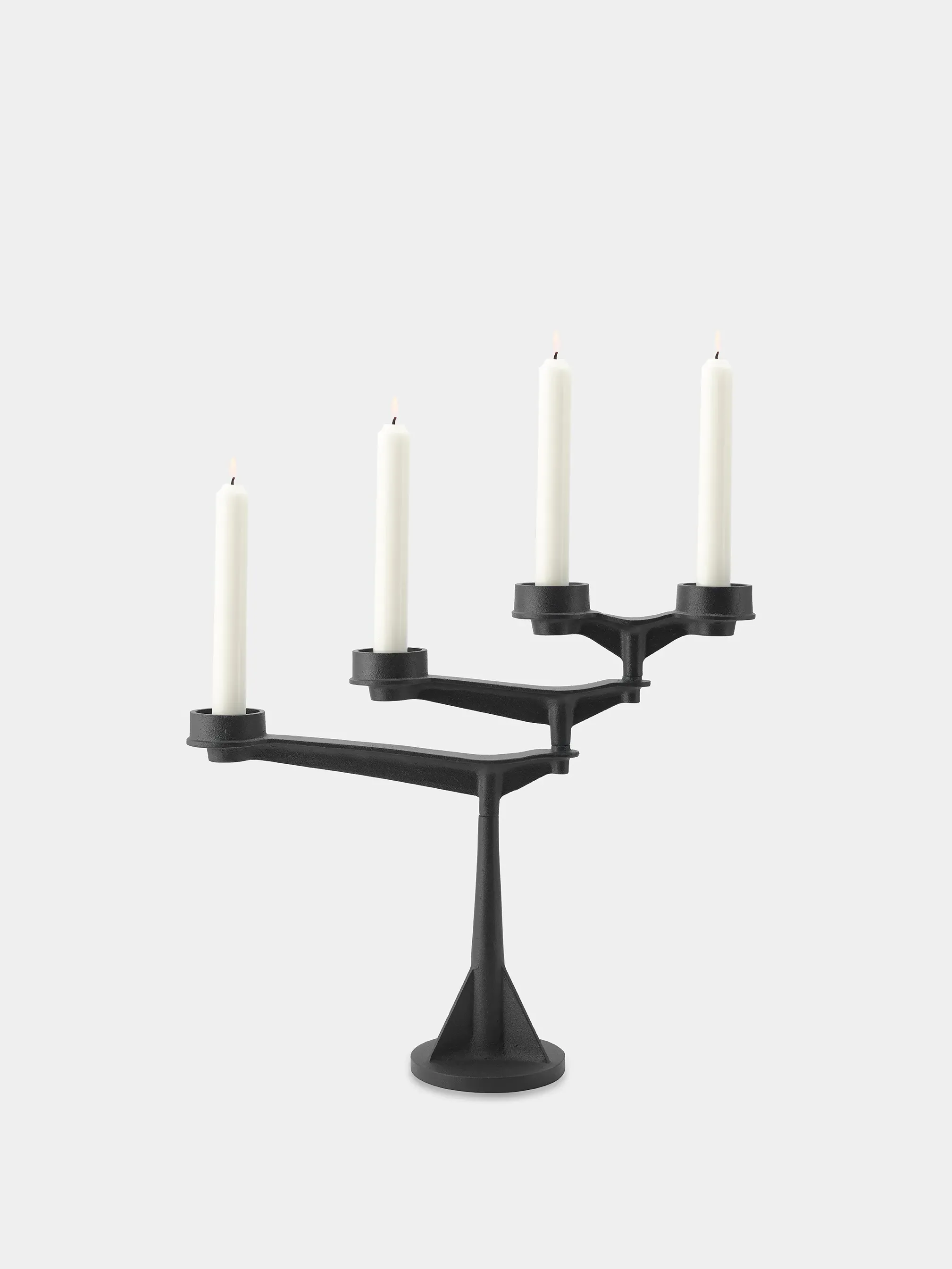 Spin Mini Candelabra - Cast Iron by Tom Dixon