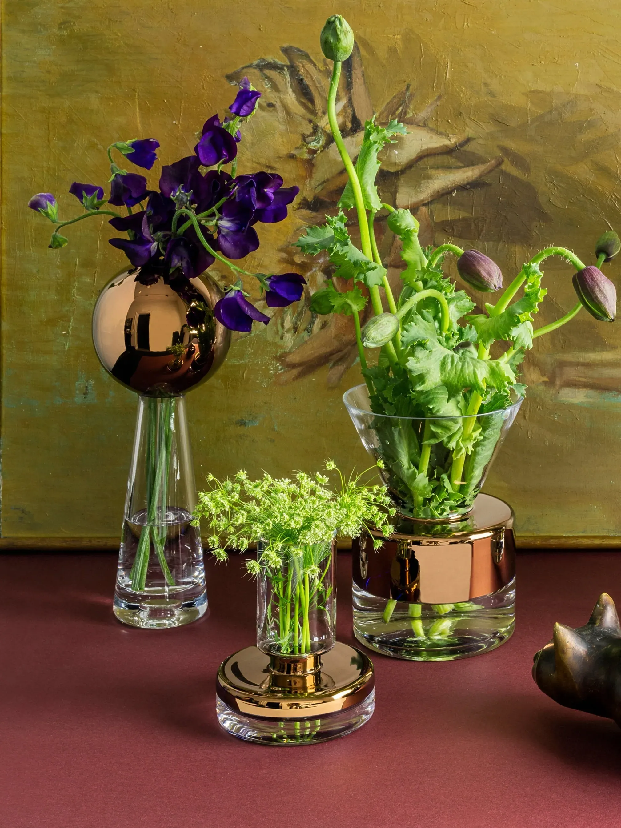 Tank Medium Vase - Mouth-Blown Glass by Tom Dixon, alternate view