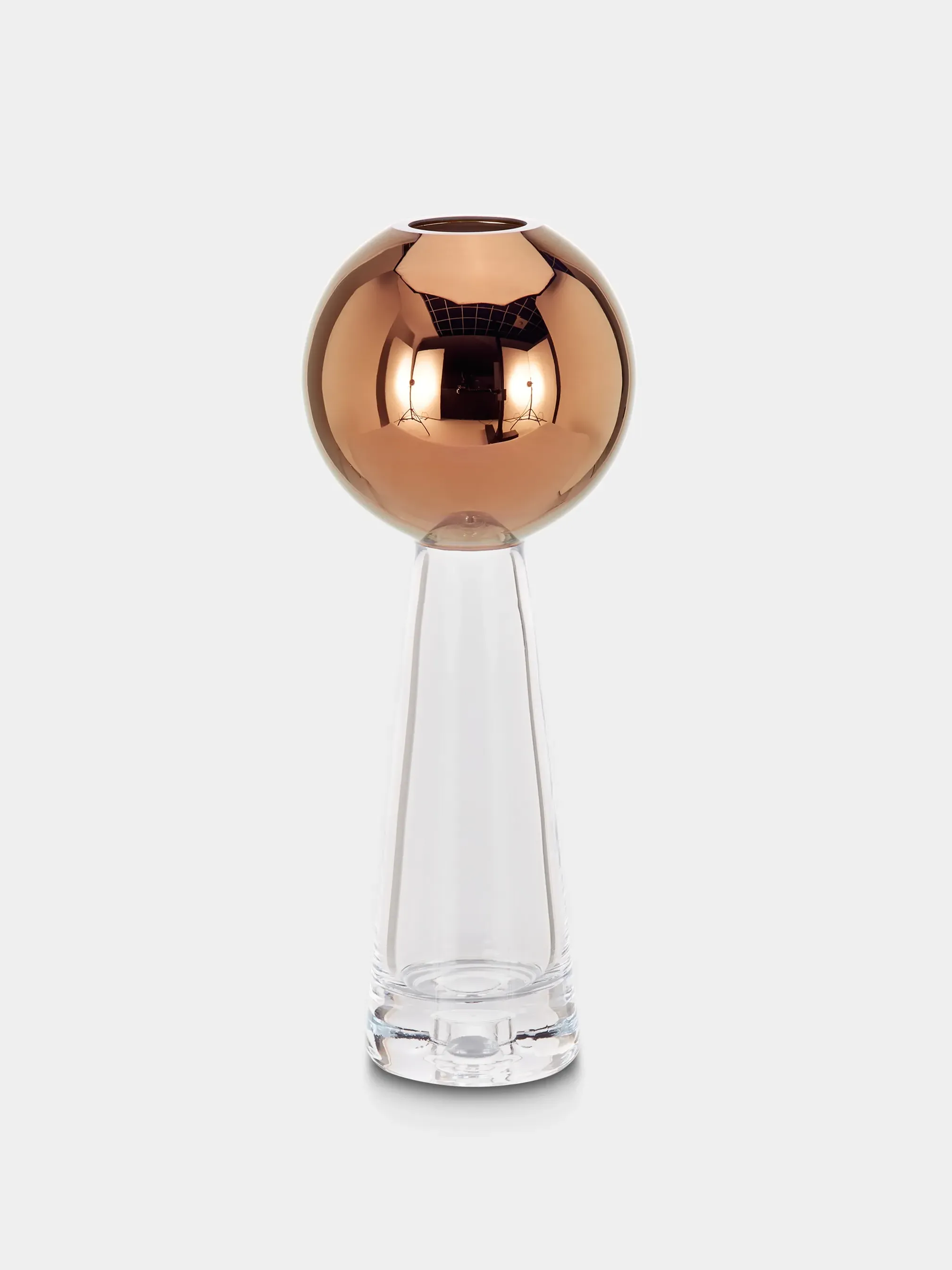 Tank Stem Vase - Mouth-Blown Glass by Tom Dixon