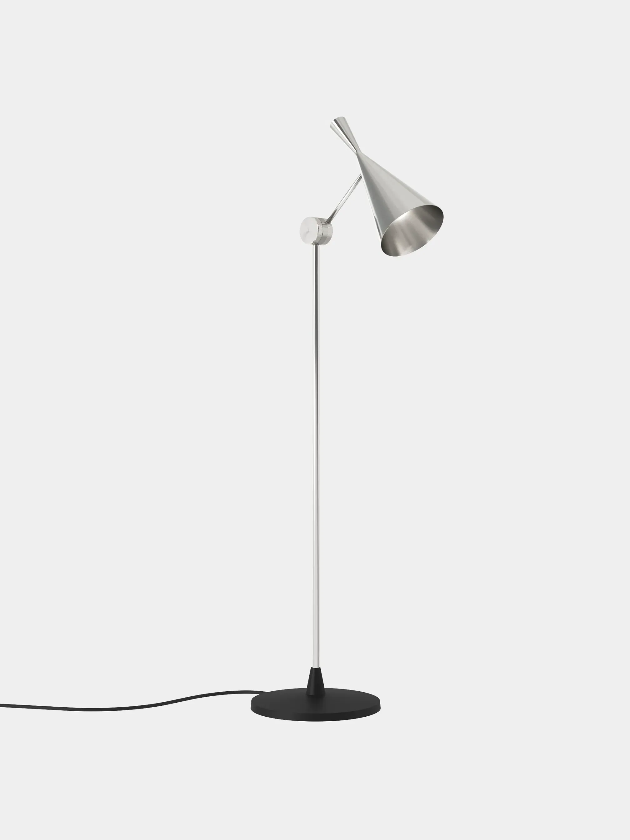 Unbeaten Floor Light - Recycled Aluminium by Tom Dixon