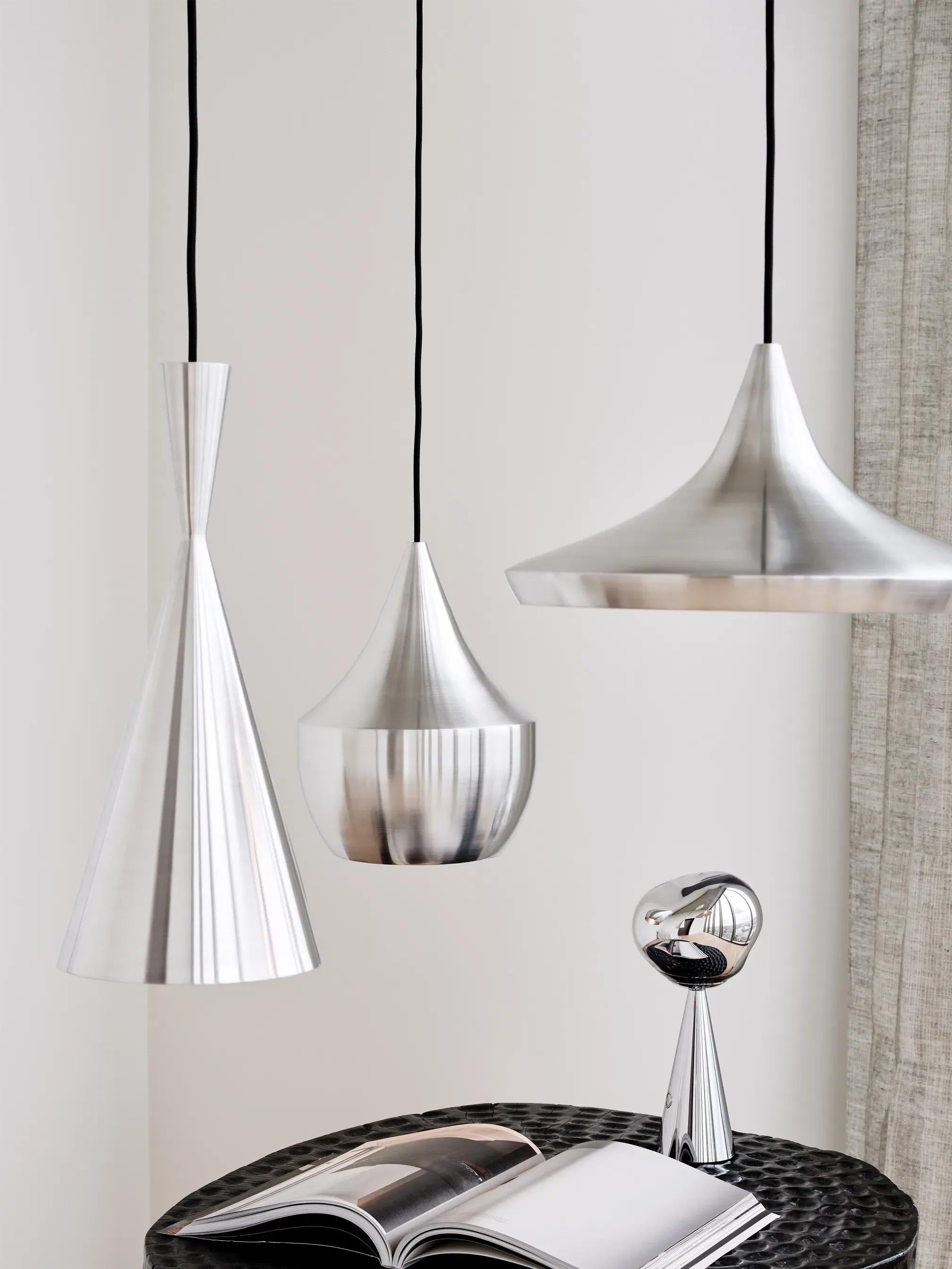 Unbeaten Tall Pendant Light - Brushed Aluminium product