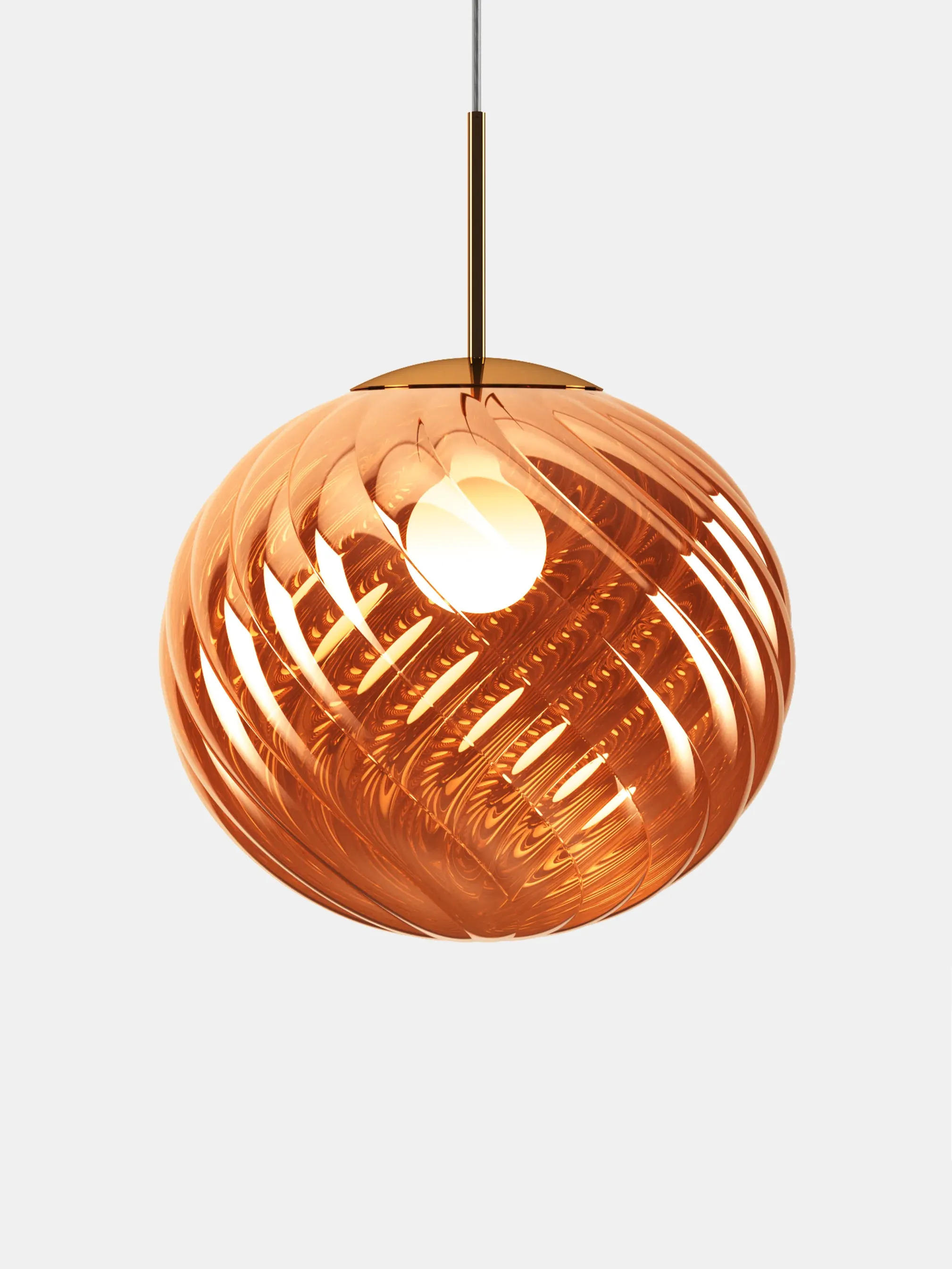 Whirl Large Pendant Light - Polycarbonate by Tom Dixon