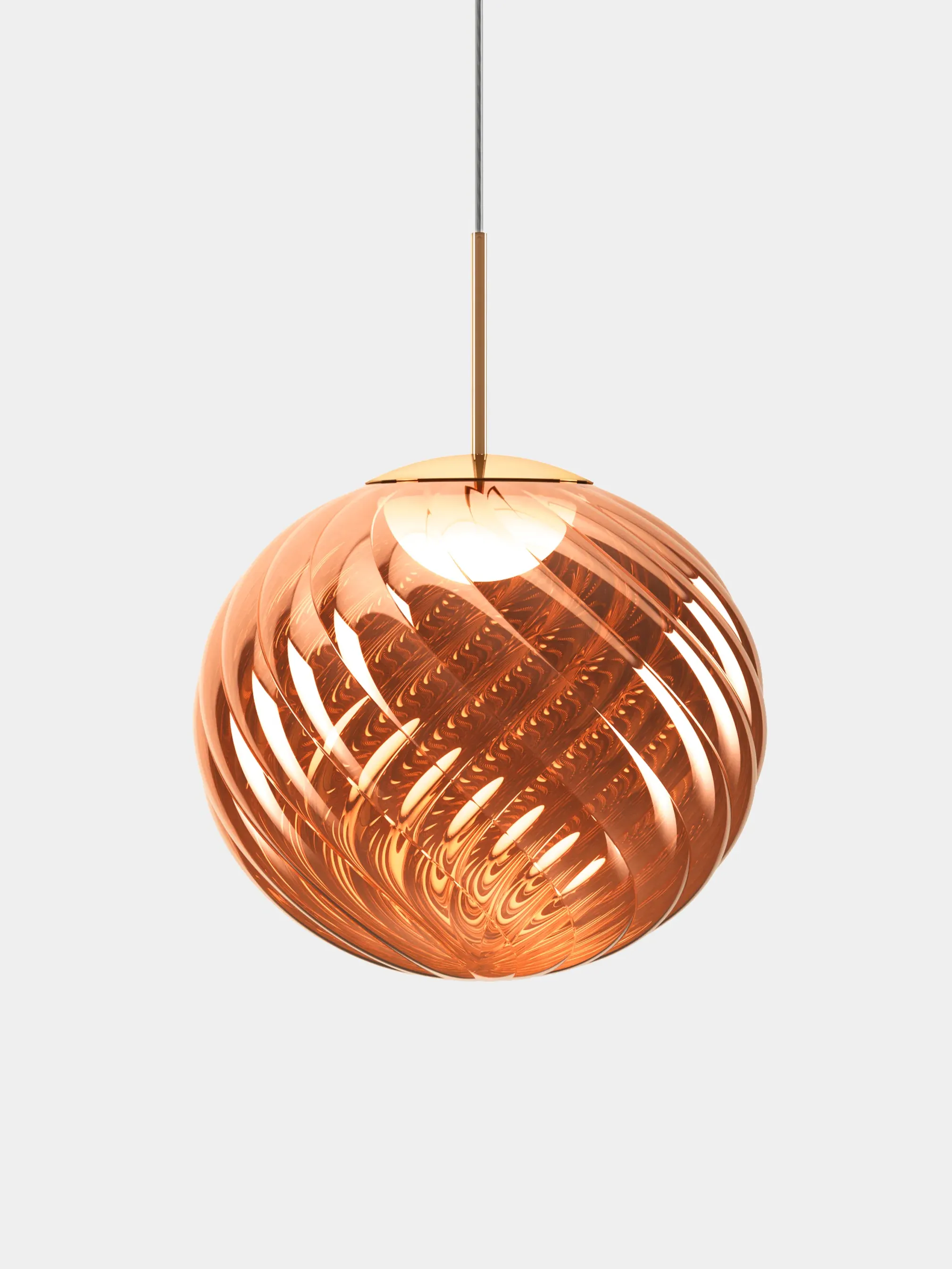 Whirl Large Pendant Light - Polycarbonate by Tom Dixon