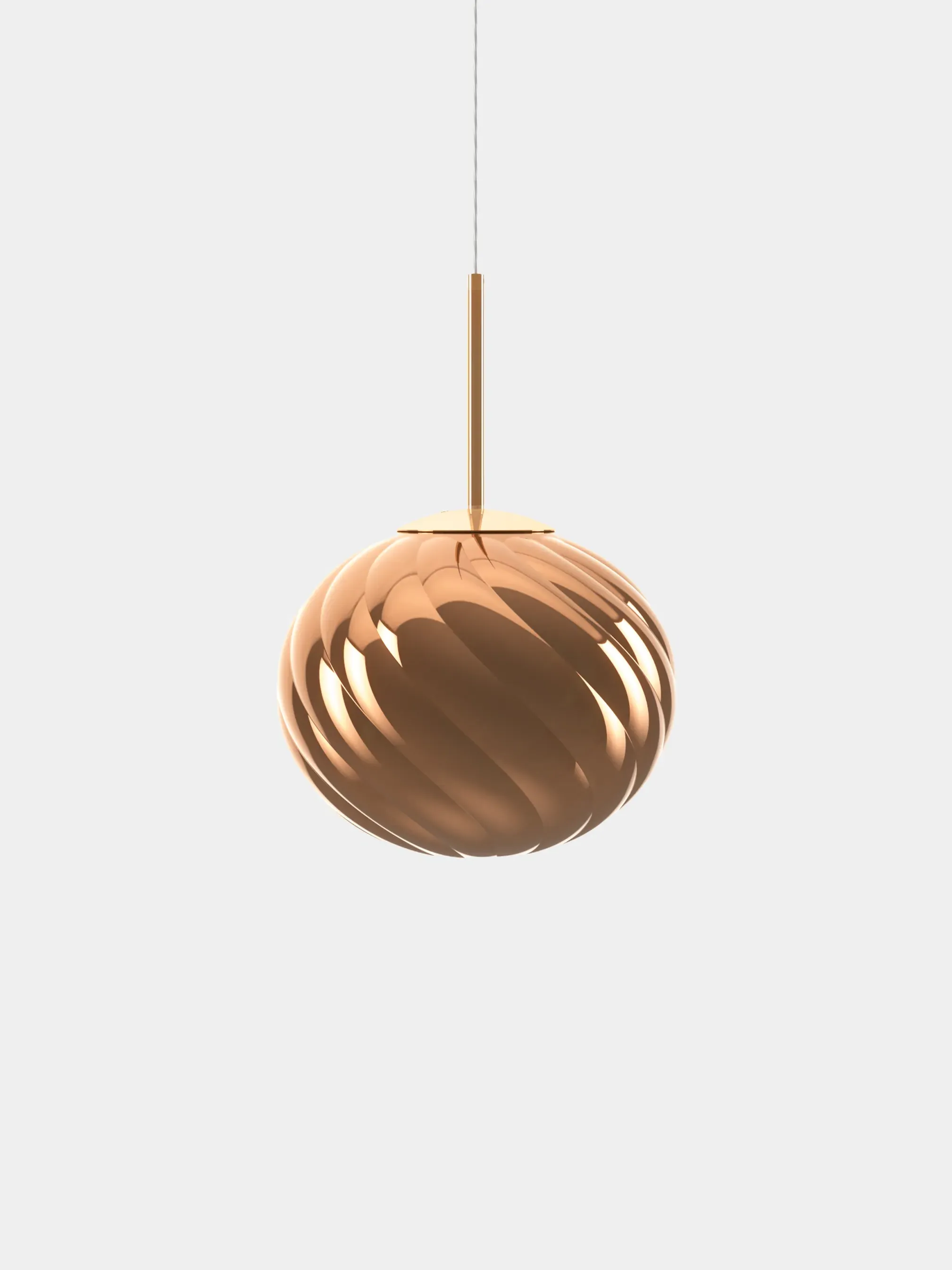 Whirl Medium Pendant Light - Polycarbonate by Tom Dixon, image 2