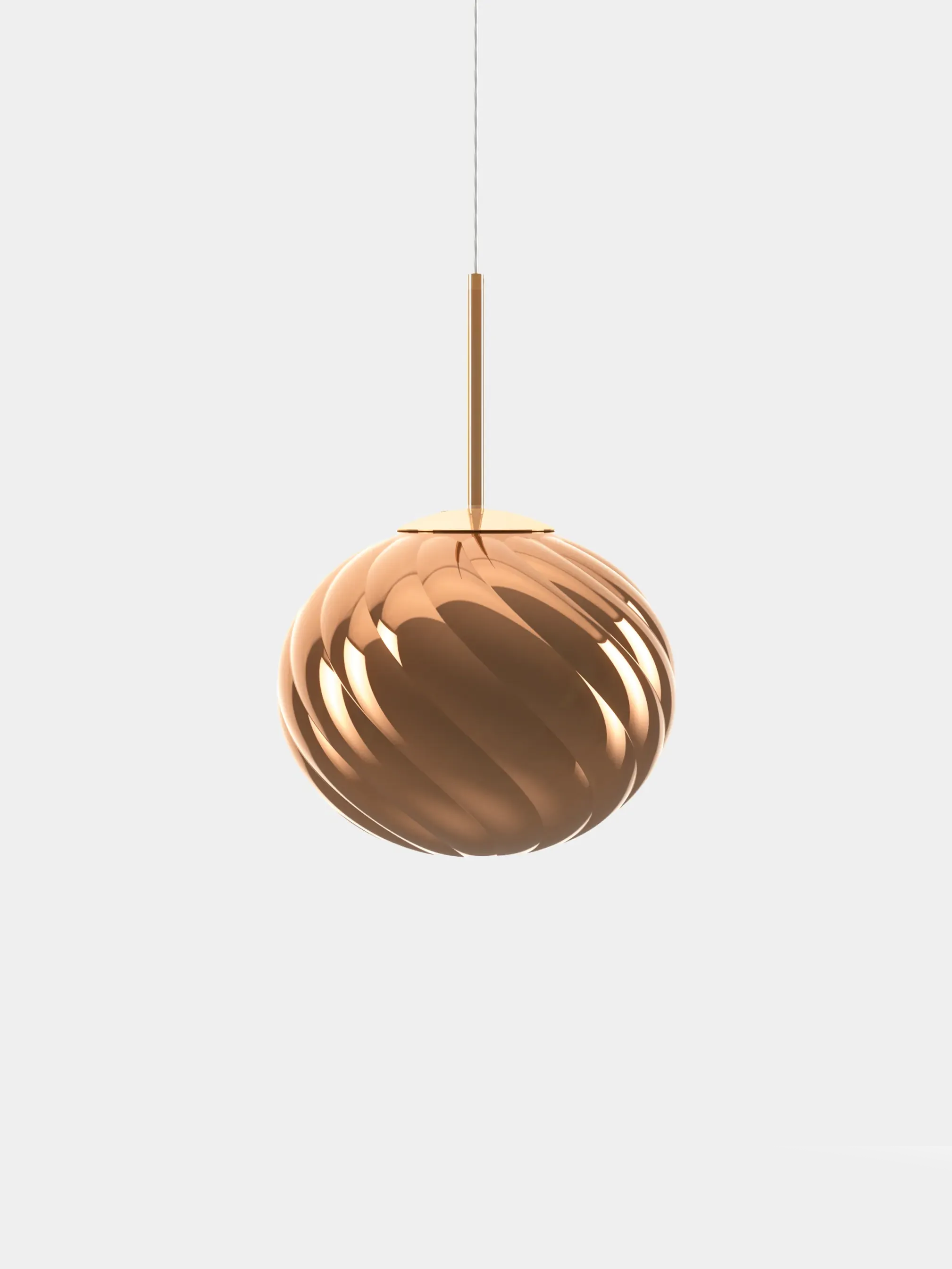 Whirl Medium Pendant Light - Polycarbonate by Tom Dixon, image 2