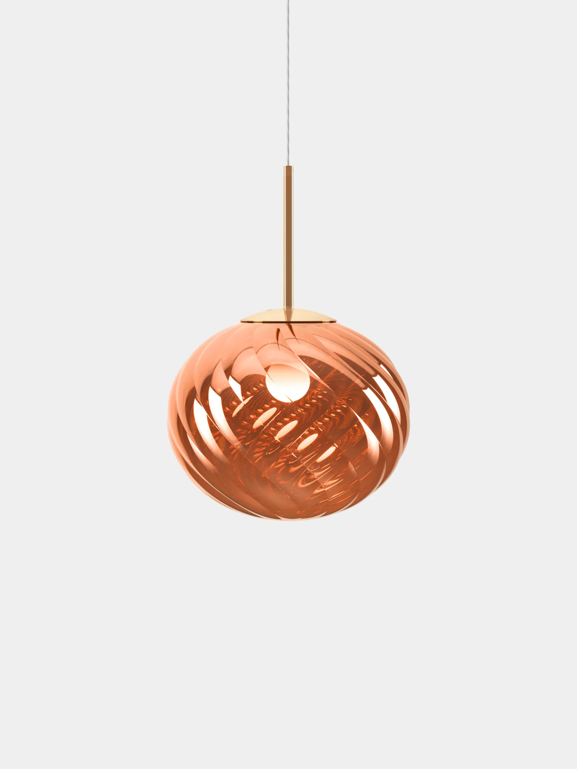 Whirl Medium Pendant Light - Polycarbonate by Tom Dixon
